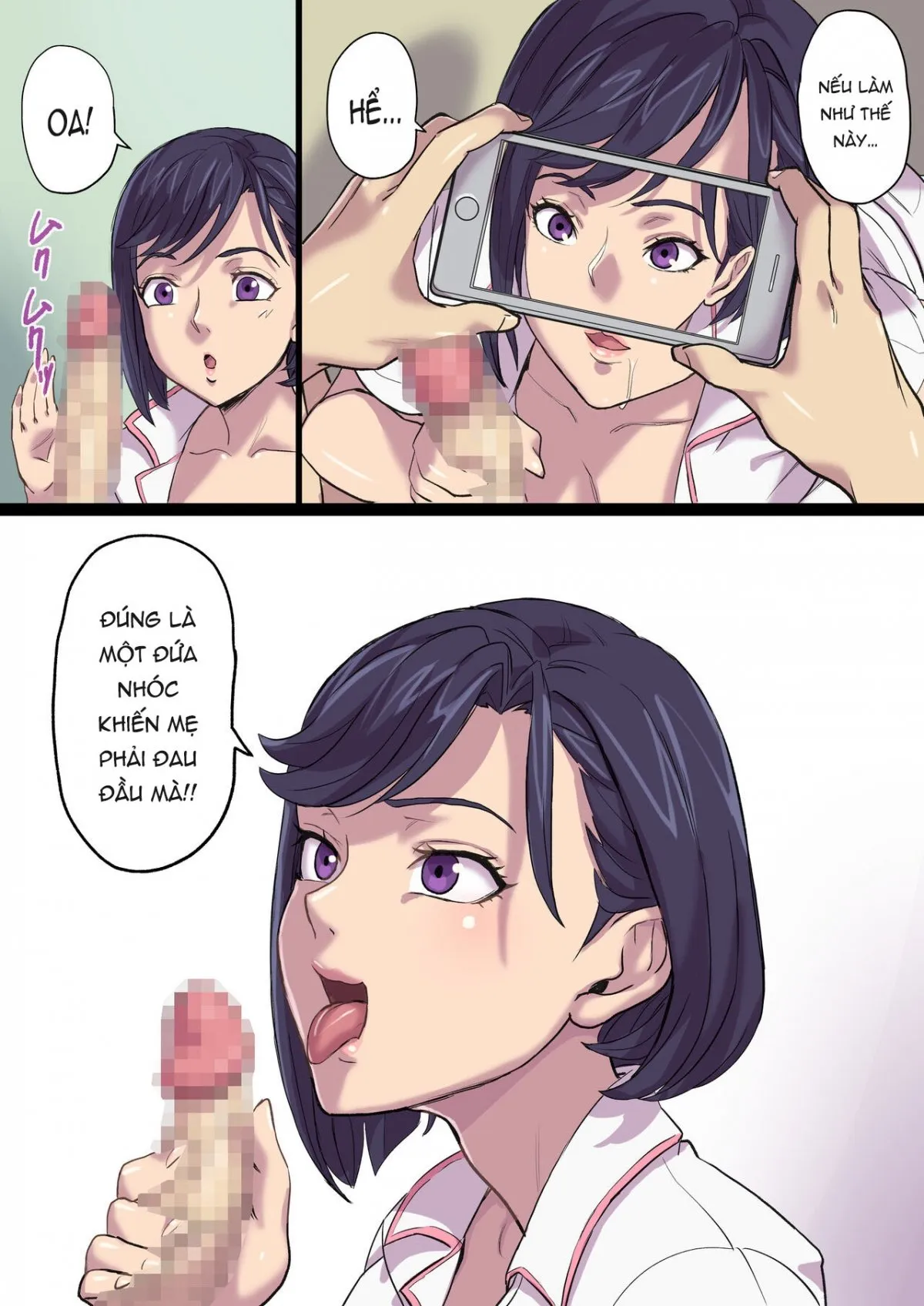 HentaiVN.net - Ảnh 67 - Tonari no Bed de Netorareru Kangoshi Jukubo [隣のベッドで寝取られる看護師熟母] - Phần 2