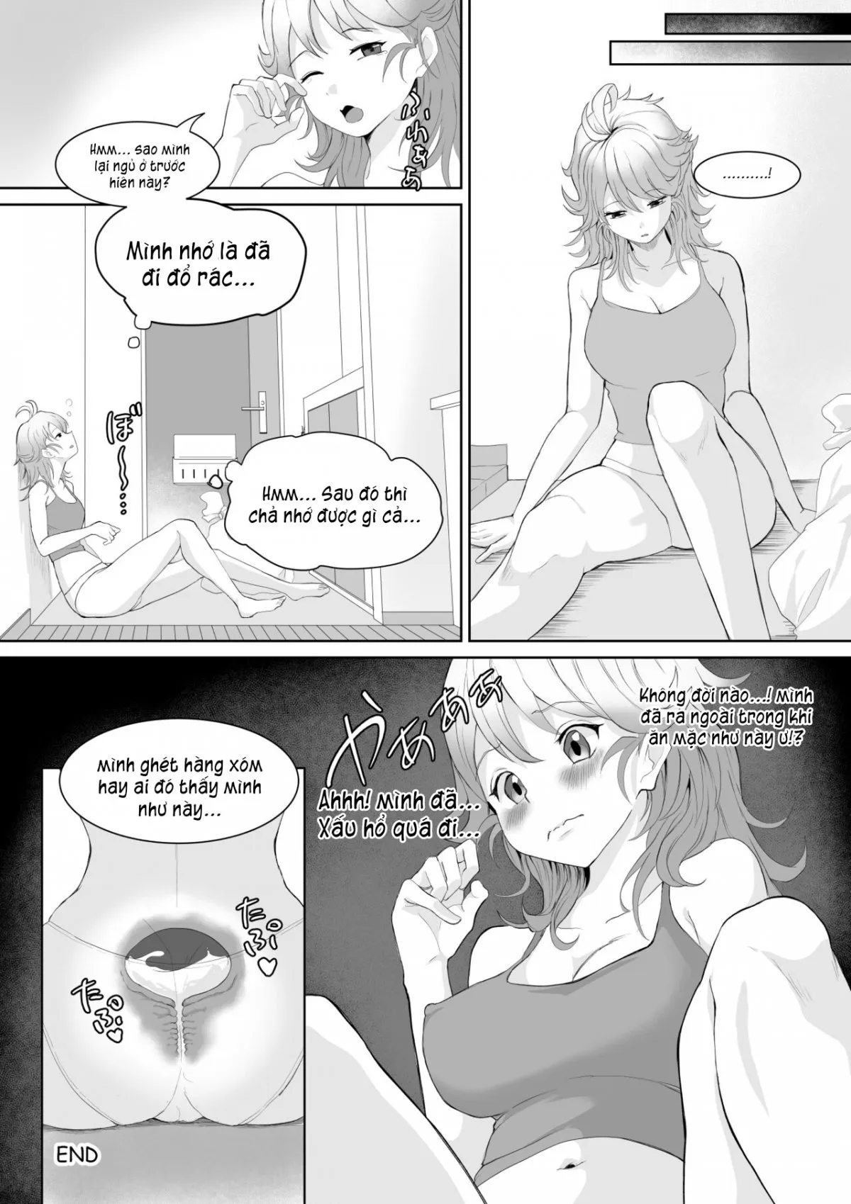 HentaiVN.net - Ảnh 19 - Đang ngủ thì bị chjt [起きない子] - Oneshot