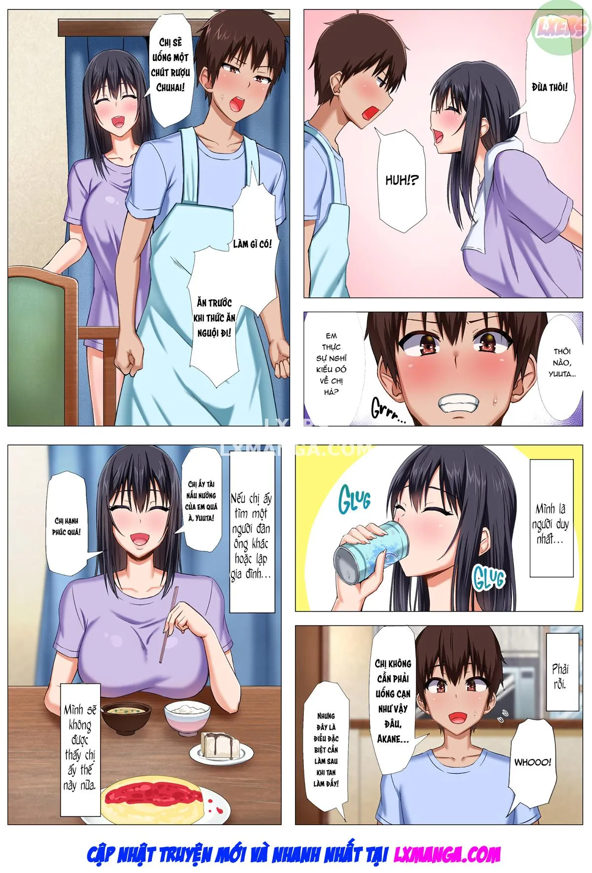 HentaiVN.net - Ảnh 12 - Boku no Nee-san ga Erosugite Komattemasu! - Oneshot