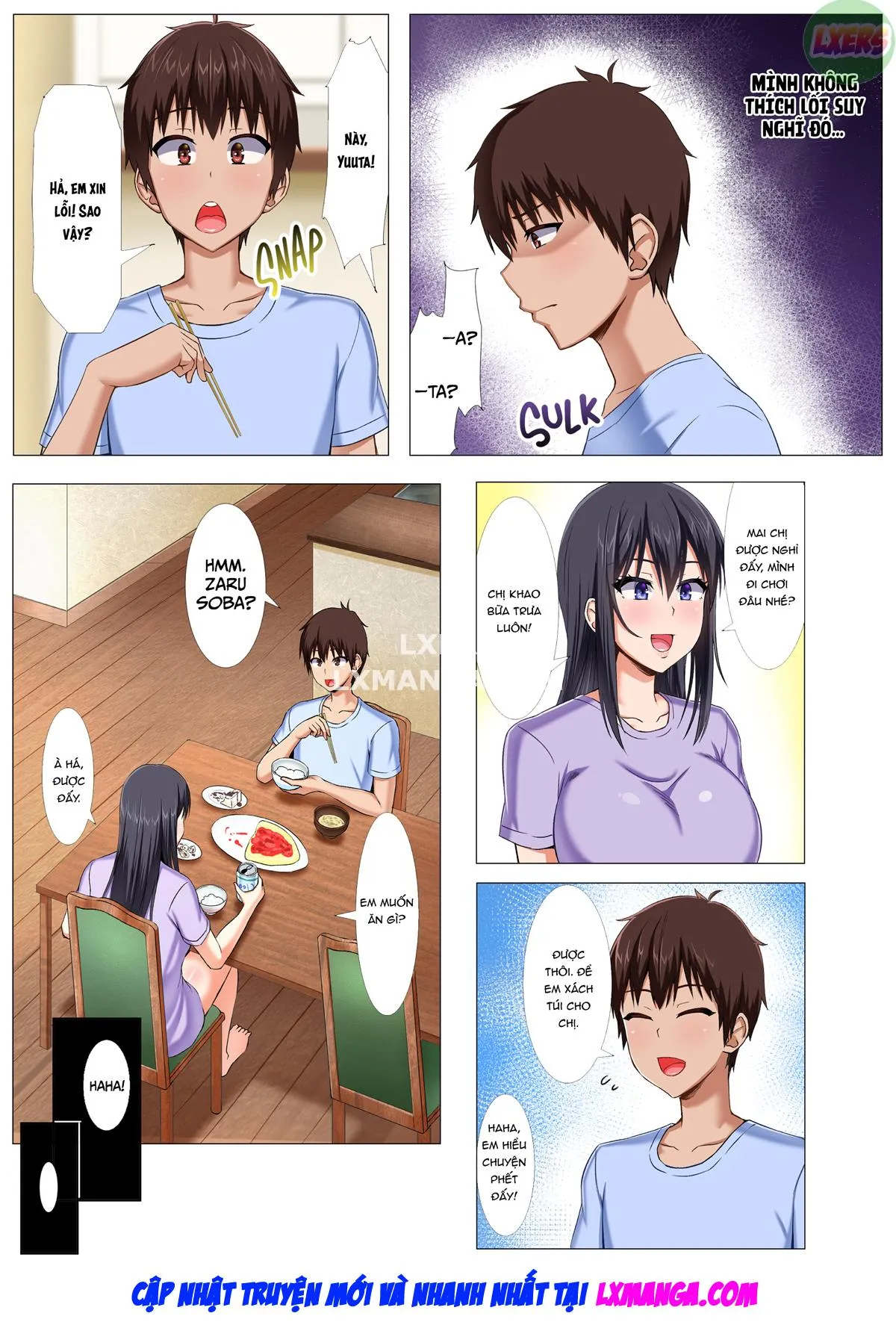 HentaiVN.net - Ảnh 13 - Boku no Nee-san ga Erosugite Komattemasu! - Oneshot