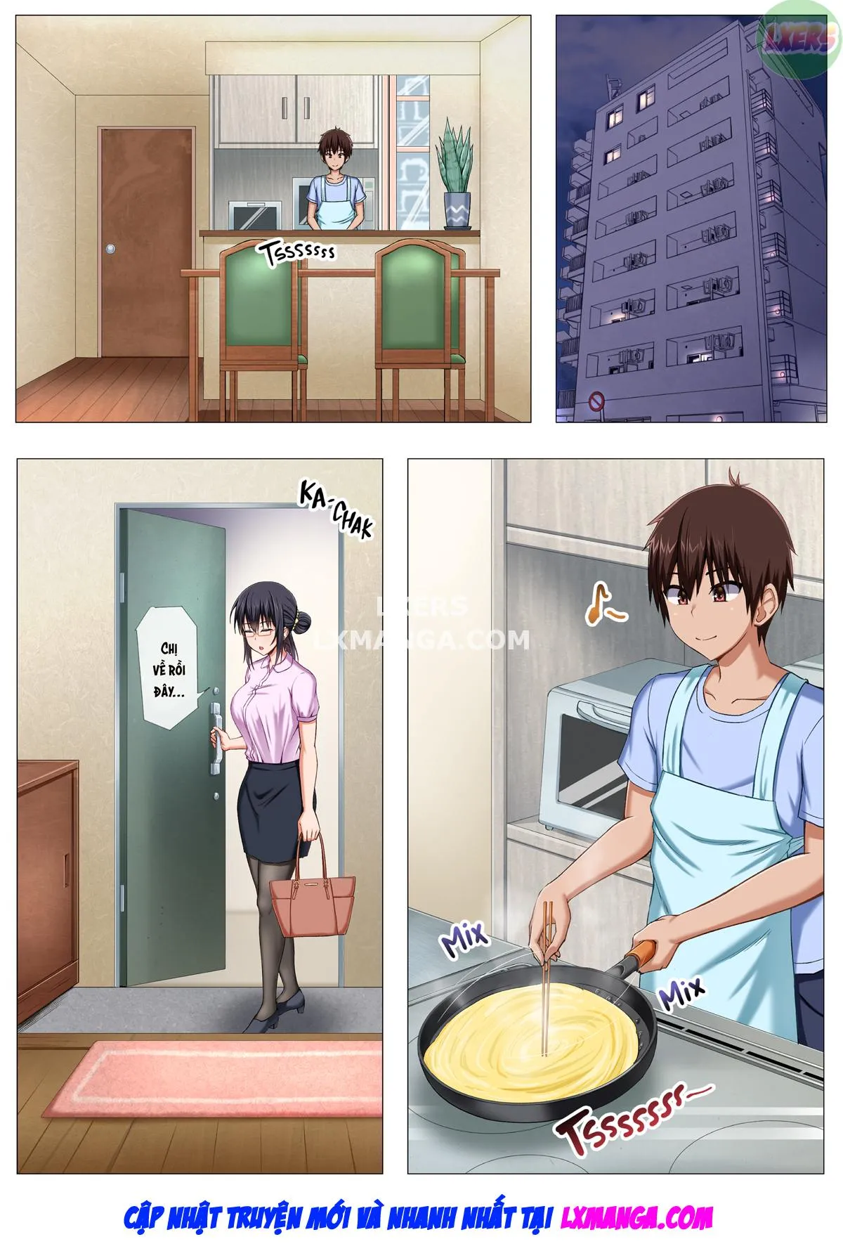 HentaiVN.net - Ảnh 4 - Boku no Nee-san ga Erosugite Komattemasu! - Oneshot