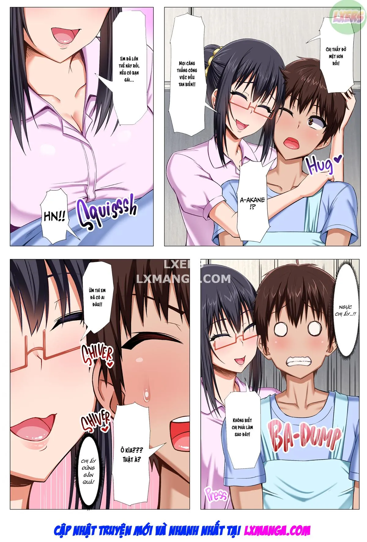 HentaiVN.net - Ảnh 6 - Boku no Nee-san ga Erosugite Komattemasu! - Oneshot