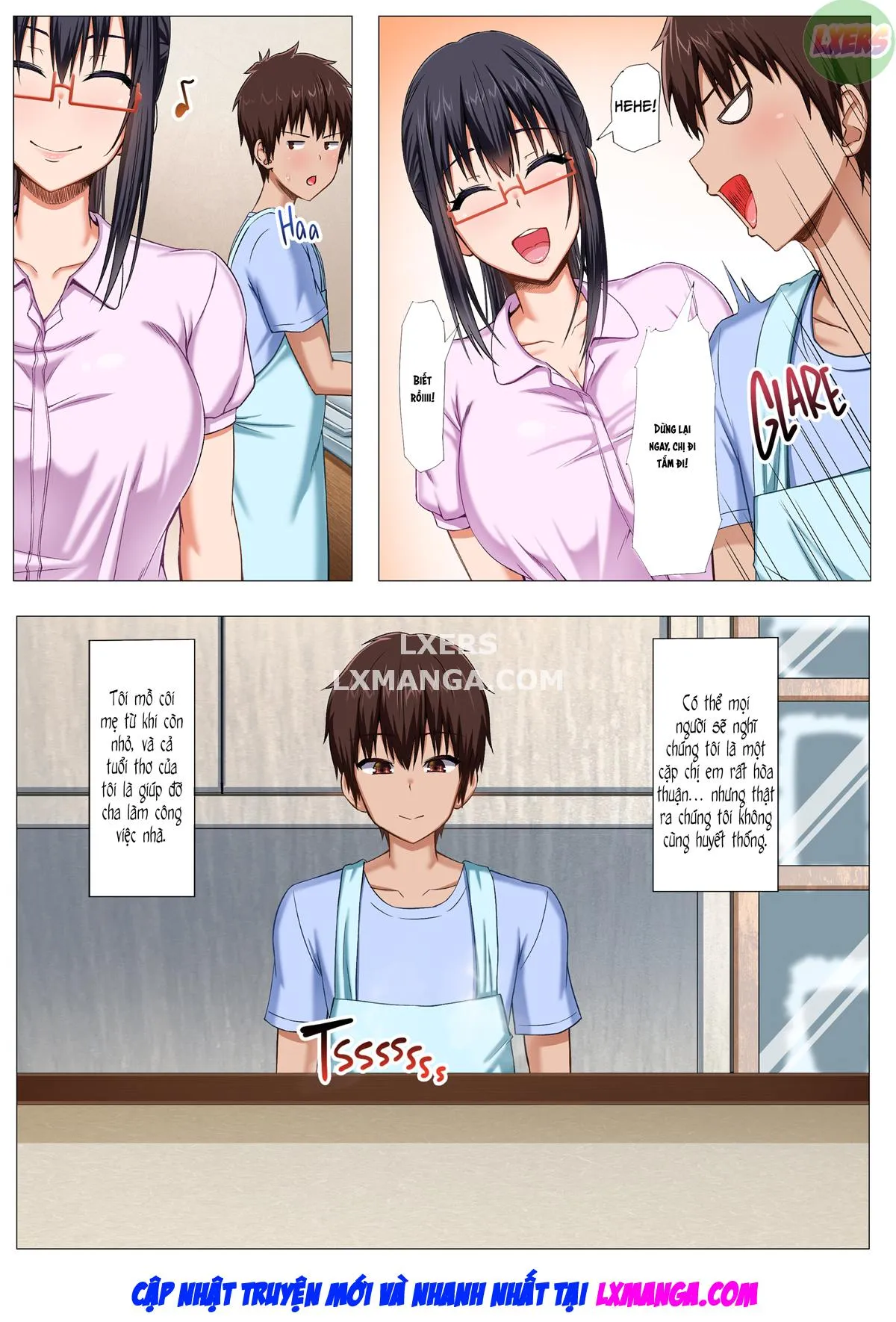 HentaiVN.net - Ảnh 7 - Boku no Nee-san ga Erosugite Komattemasu! - Oneshot