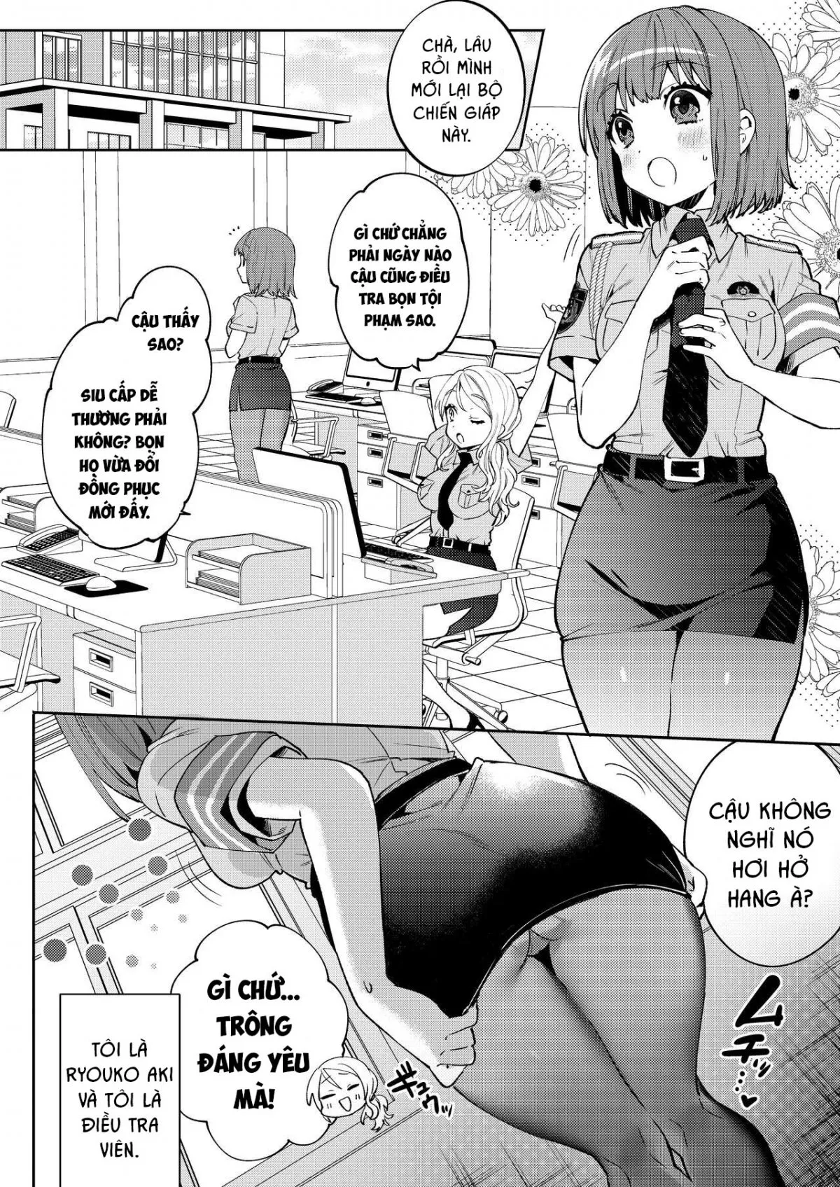 HentaiVN.net - Ảnh 3 - Công Việc Hằng Ngày Của Cảnh Sát [Konpon Shoujo 5] - Oneshot