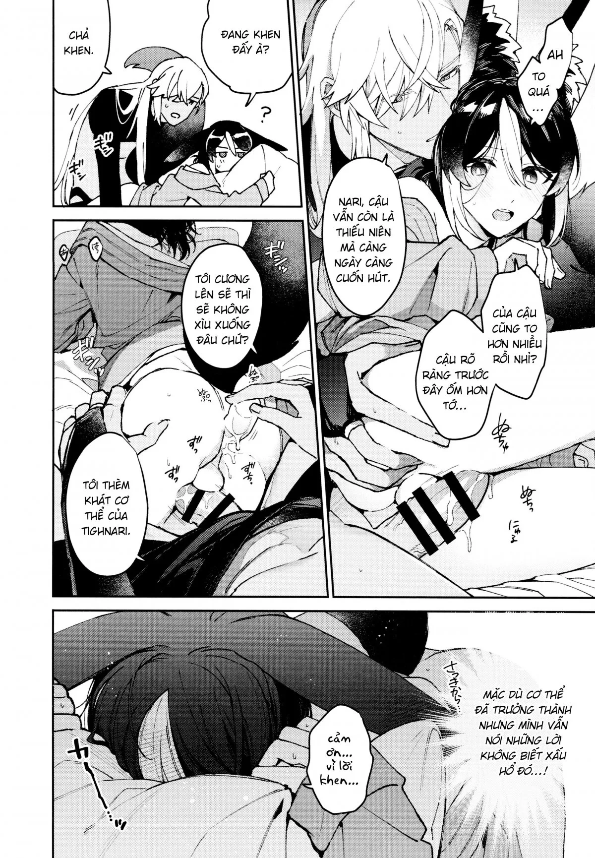 HentaiVN.net - Ảnh 11 - Bình minh, trường dạ [Asa wa Hayaku, Yoru wa Nagaku; Early Morning, Long Night; 朝ははやく、夜はながく] - Nửa sau