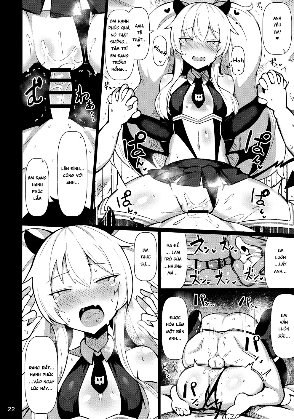 HentaiVN.net - Ảnh 21 - Huấn luyện đặc biệt sau các trận chiến [Shinaido MAX Mesu Gaki Icha Love Koibito Ikusei Nikki] - Oneshot