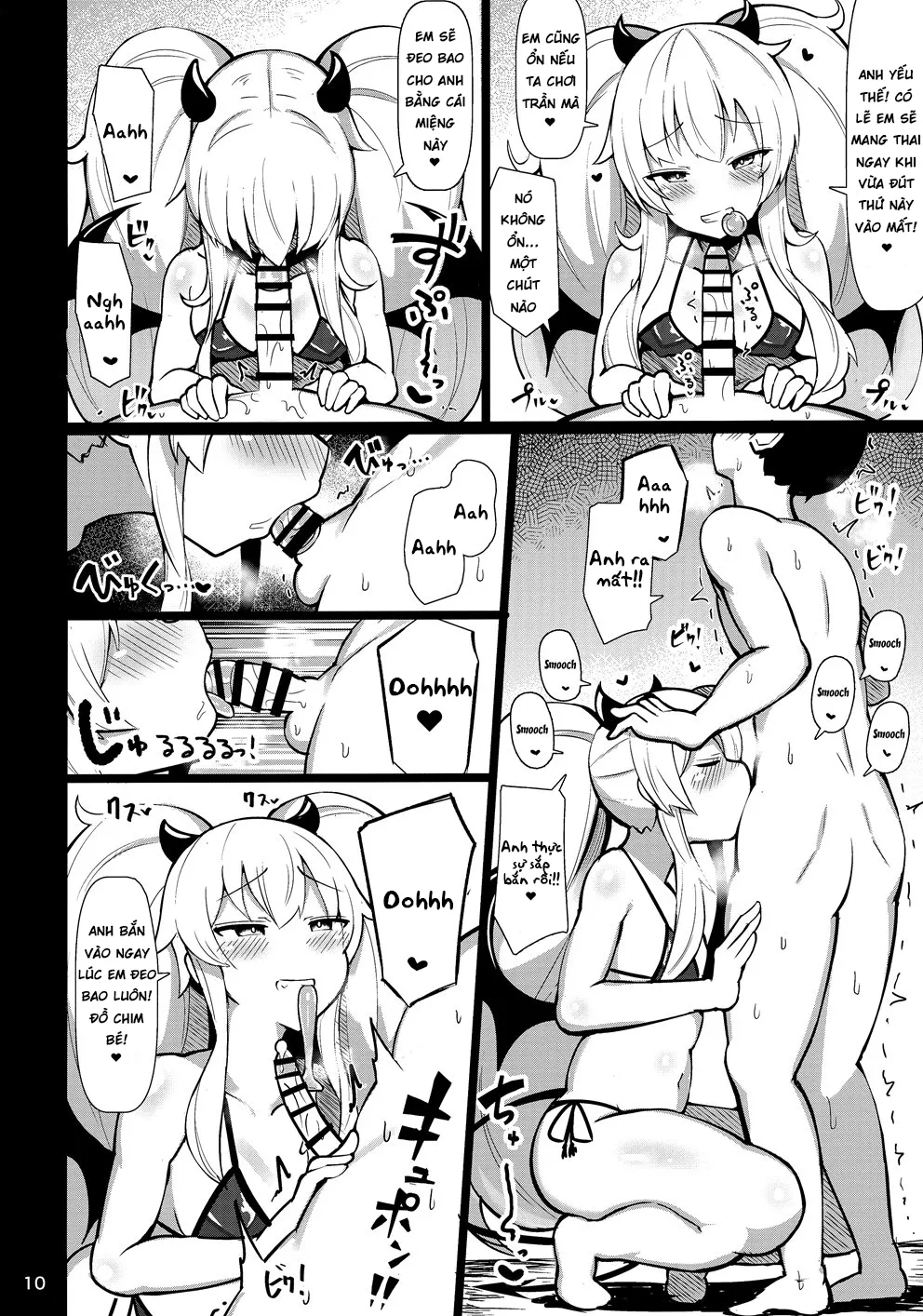 HentaiVN.net - Ảnh 9 - Huấn luyện đặc biệt sau các trận chiến [Shinaido MAX Mesu Gaki Icha Love Koibito Ikusei Nikki] - Oneshot