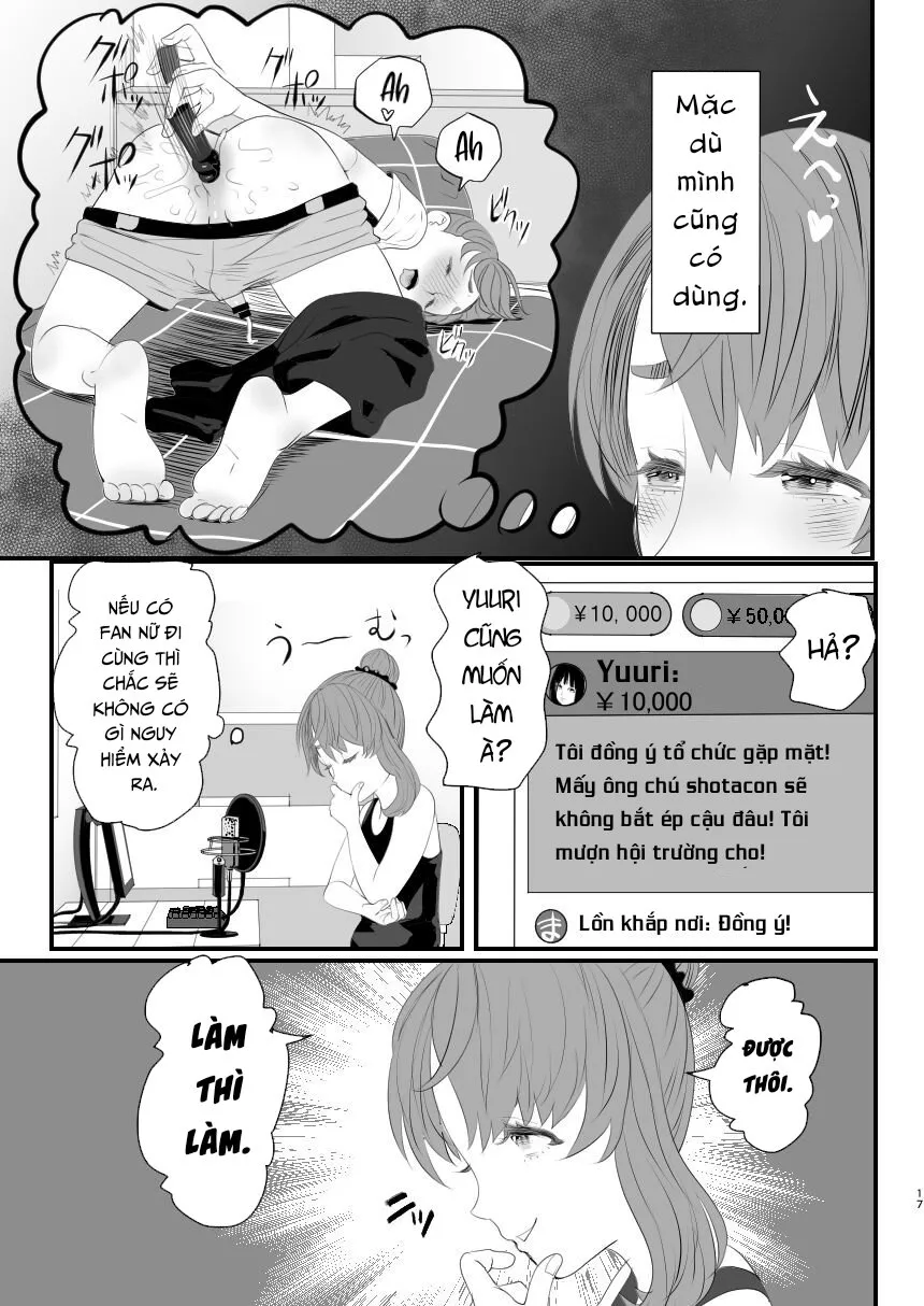 HentaiVN.net - Ảnh 18 - Otokonoko Haishinsha Nagesen ni Noserarete Hamerarechaimashita - Chap 1