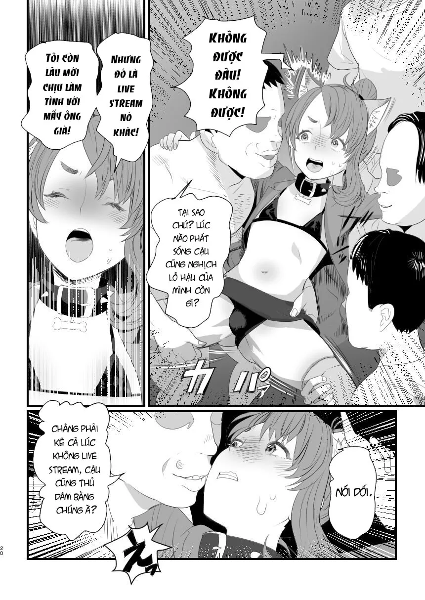 HentaiVN.net - Ảnh 21 - Otokonoko Haishinsha Nagesen ni Noserarete Hamerarechaimashita - Chap 1