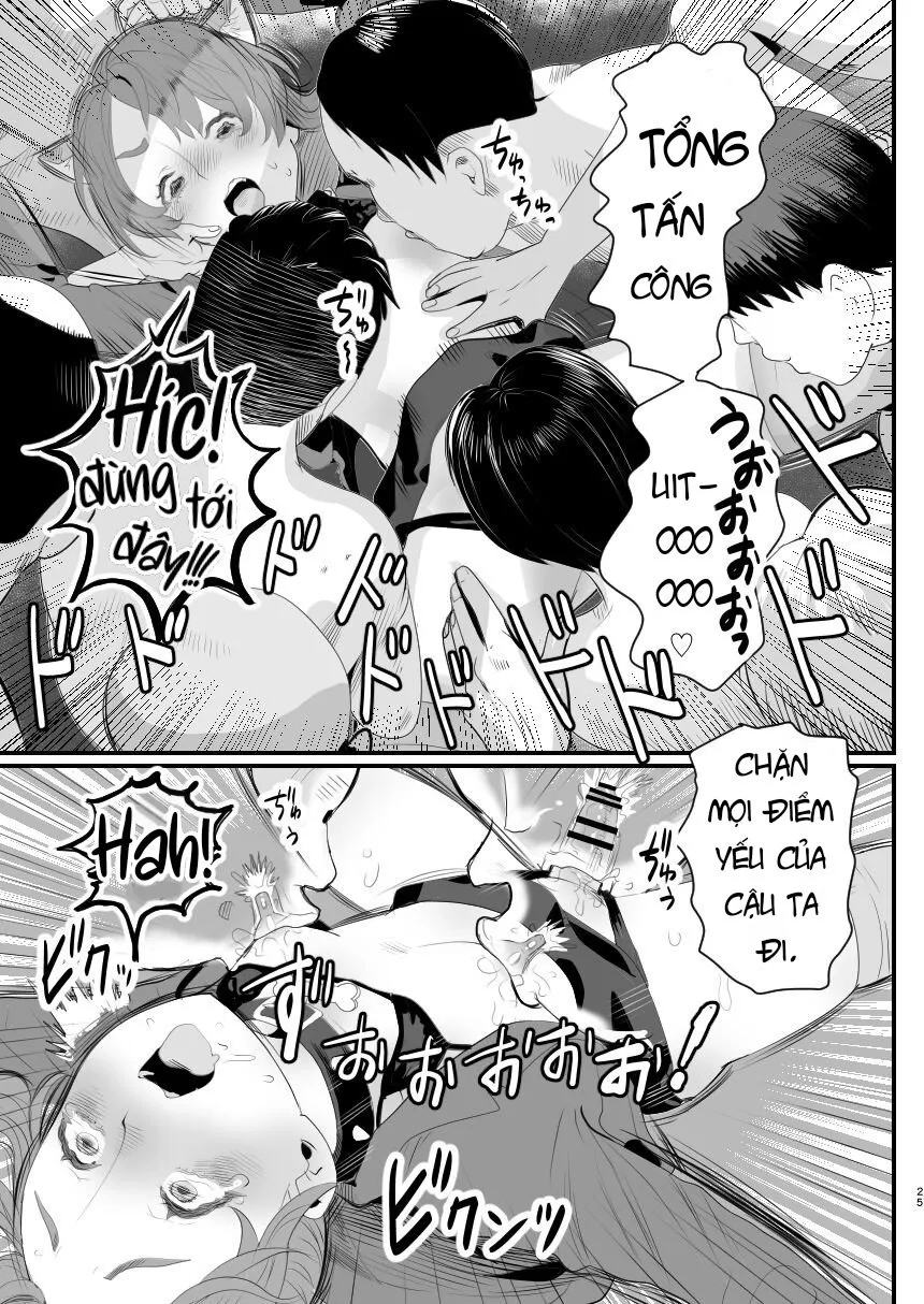 HentaiVN.net - Ảnh 26 - Otokonoko Haishinsha Nagesen ni Noserarete Hamerarechaimashita - Chap 1