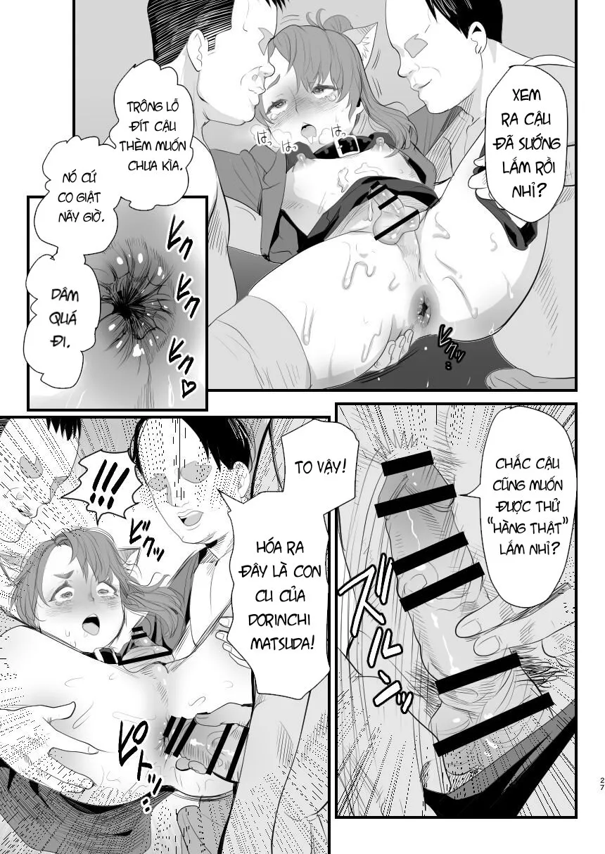 HentaiVN.net - Ảnh 28 - Otokonoko Haishinsha Nagesen ni Noserarete Hamerarechaimashita - Chap 1