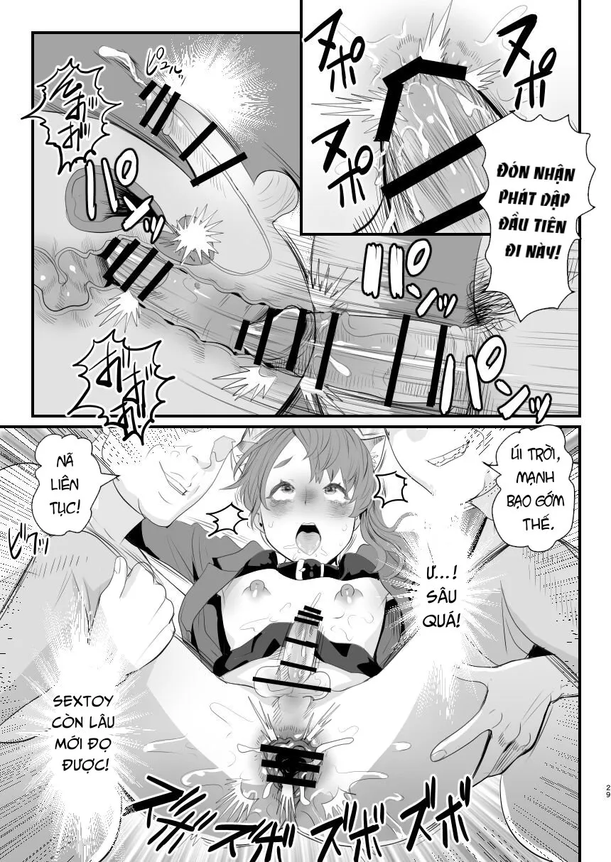 HentaiVN.net - Ảnh 30 - Otokonoko Haishinsha Nagesen ni Noserarete Hamerarechaimashita - Chap 1