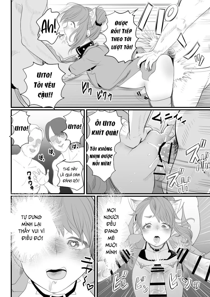 HentaiVN.net - Ảnh 33 - Otokonoko Haishinsha Nagesen ni Noserarete Hamerarechaimashita - Chap 1