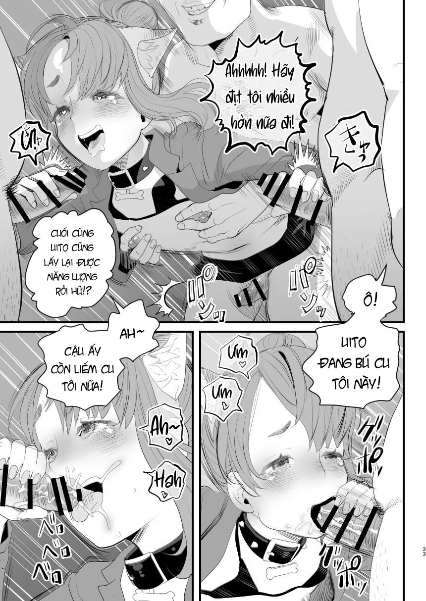 HentaiVN.net - Ảnh 34 - Otokonoko Haishinsha Nagesen ni Noserarete Hamerarechaimashita - Chap 1