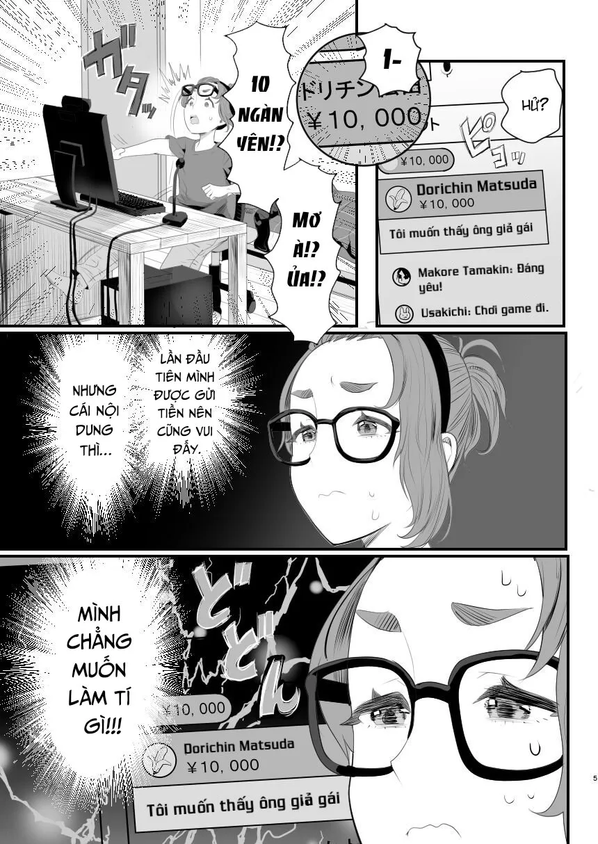 HentaiVN.net - Ảnh 6 - Otokonoko Haishinsha Nagesen ni Noserarete Hamerarechaimashita - Chap 1