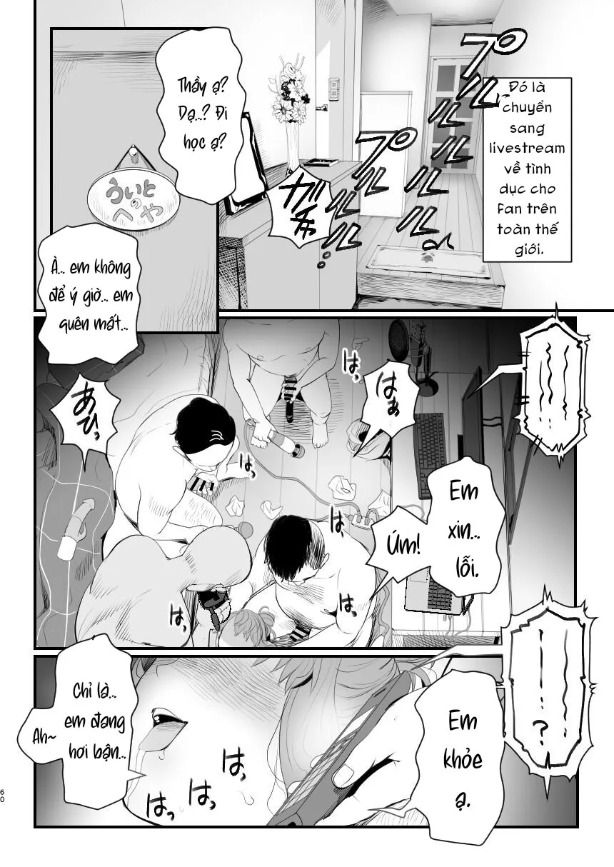 HentaiVN.net - Ảnh 61 - Otokonoko Haishinsha Nagesen ni Noserarete Hamerarechaimashita - Chap 1