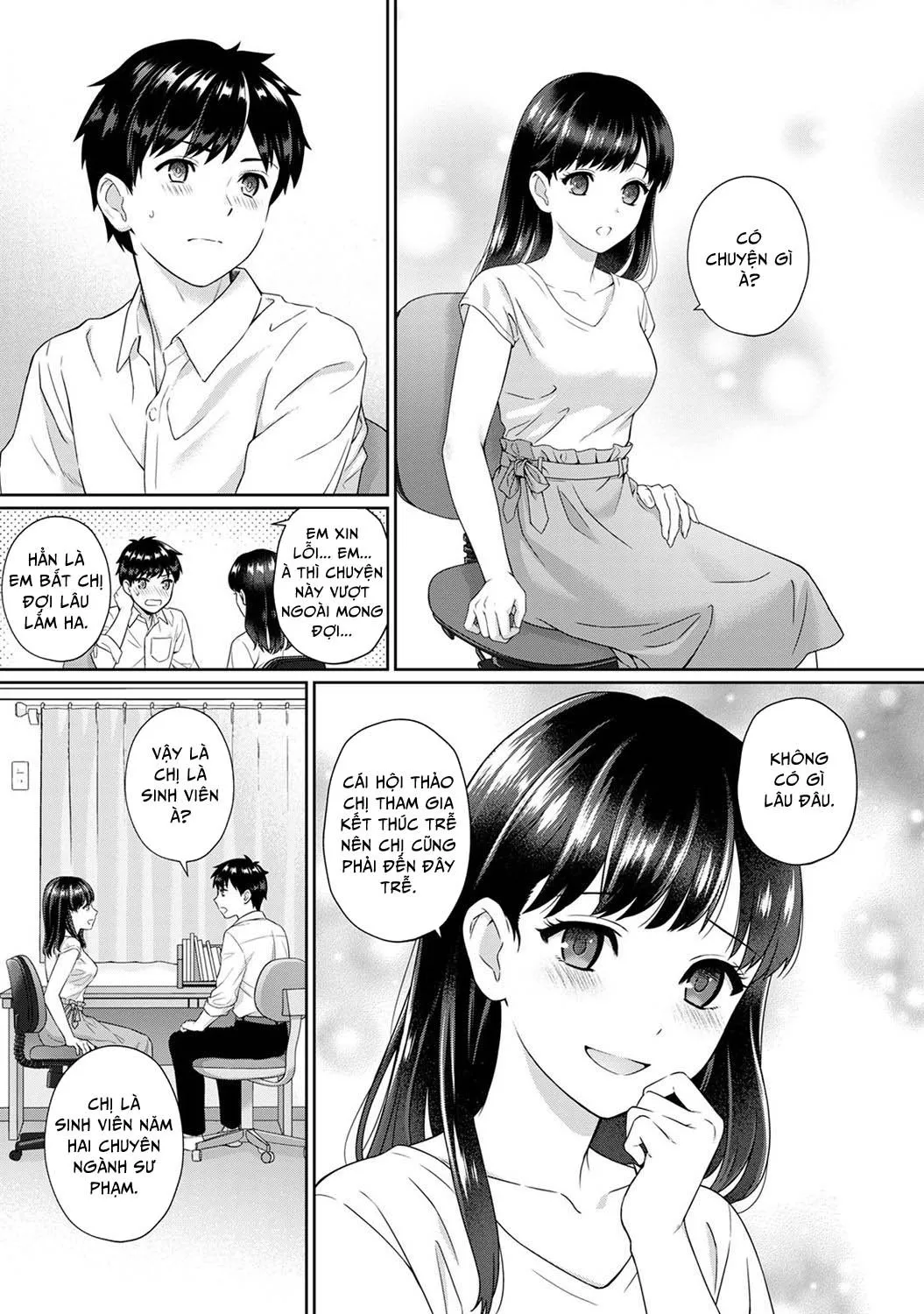 HentaiVN.net - Ảnh 3 - Sensei to Boku [Sensei and Me] - Chap 1A