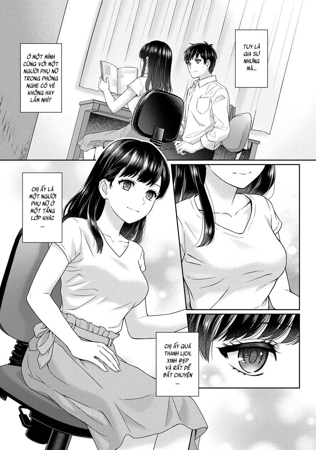 HentaiVN.net - Ảnh 5 - Sensei to Boku [Sensei and Me] - Chap 1A