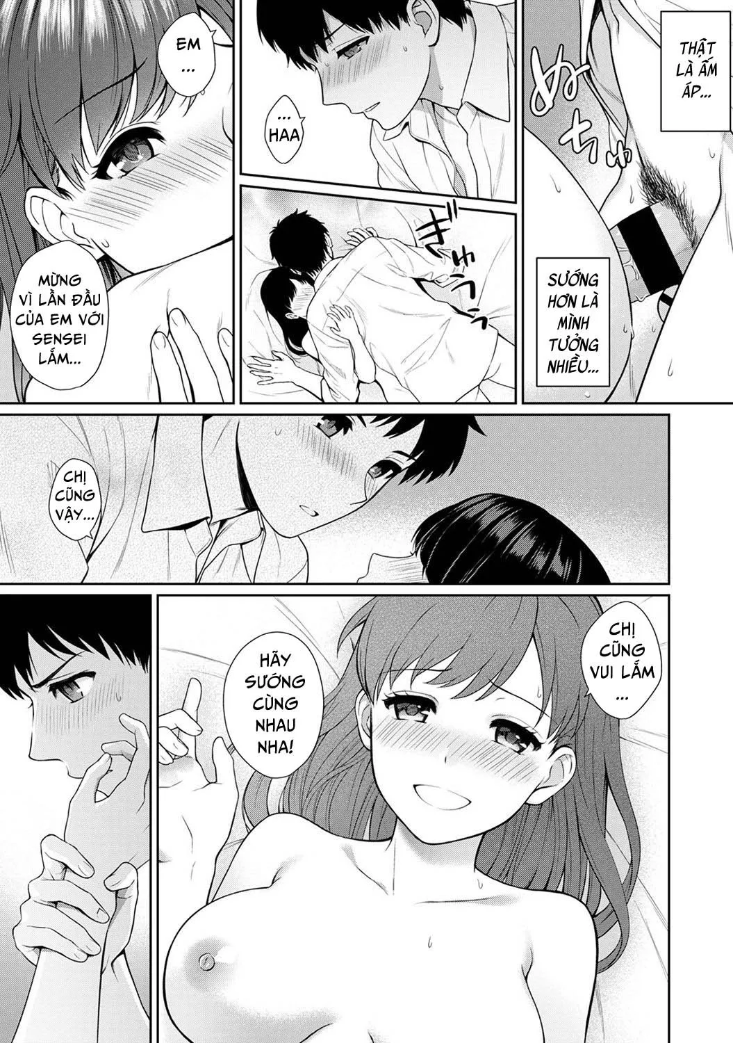HentaiVN.net - Ảnh 17 - Sensei to Boku [Sensei and Me] - Chap 1B