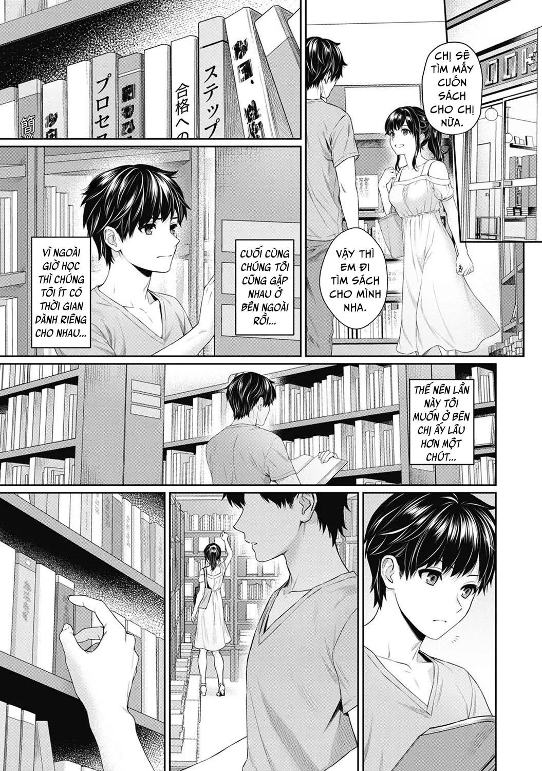 HentaiVN.net - Ảnh 4 - Sensei to Boku [Sensei and Me] - Chap 3