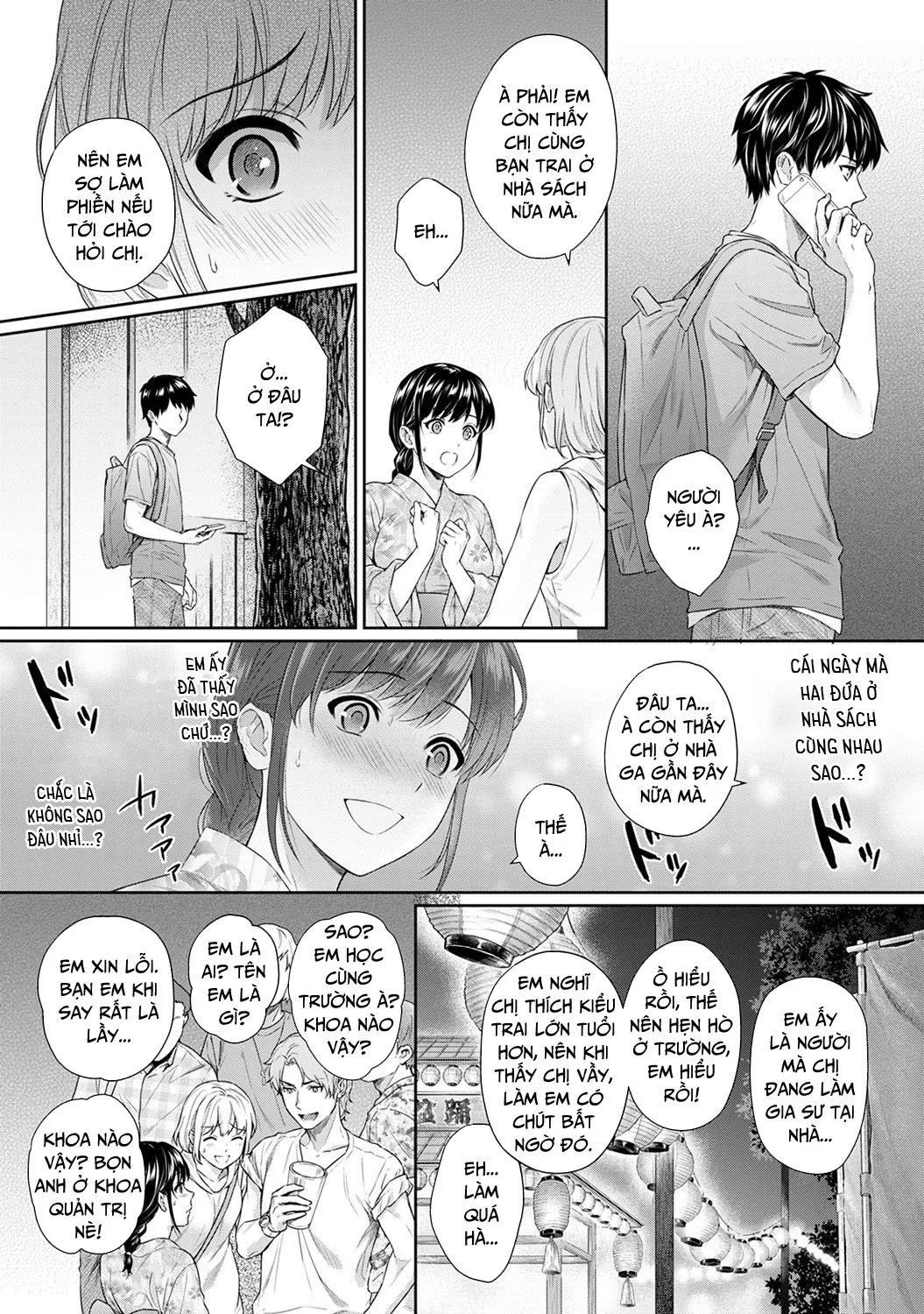 HentaiVN.net - Ảnh 5 - Sensei to Boku [Sensei and Me] - Chap 6