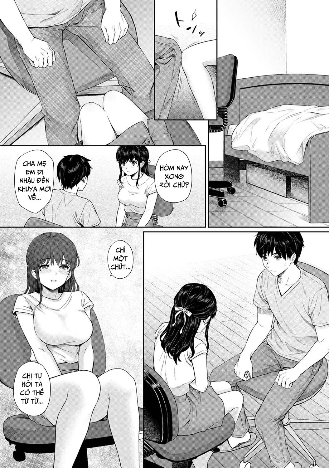 HentaiVN.net - Ảnh 9 - Sensei to Boku [Sensei and Me] - Chap 7