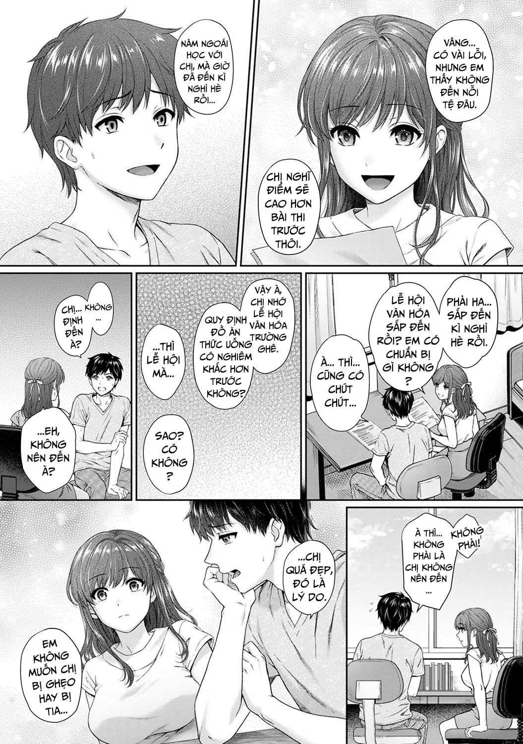 HentaiVN.net - Ảnh 3 - Sensei to Boku [Sensei and Me] - Chap 7