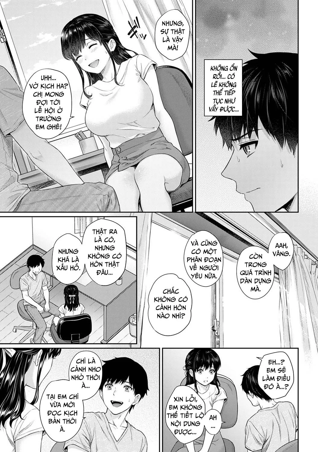 HentaiVN.net - Ảnh 7 - Sensei to Boku [Sensei and Me] - Chap 7