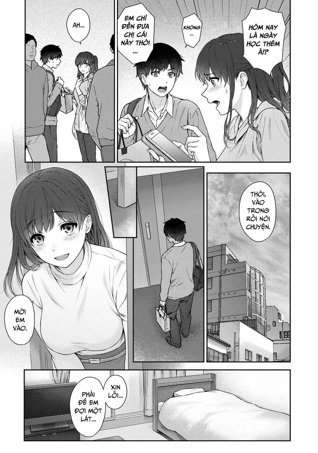 HentaiVN.net - Ảnh 12 - Sensei to Boku [Sensei and Me] - Chap 10A