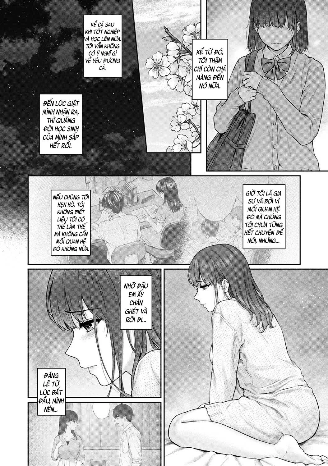 HentaiVN.net - Ảnh 5 - Sensei to Boku [Sensei and Me] - Chap 10A