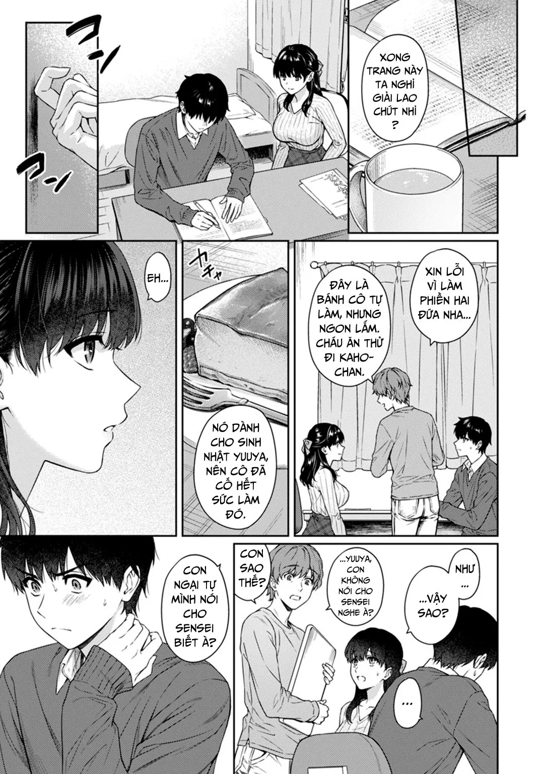 HentaiVN.net - Ảnh 5 - Sensei to Boku [Sensei and Me] - Chap 11A