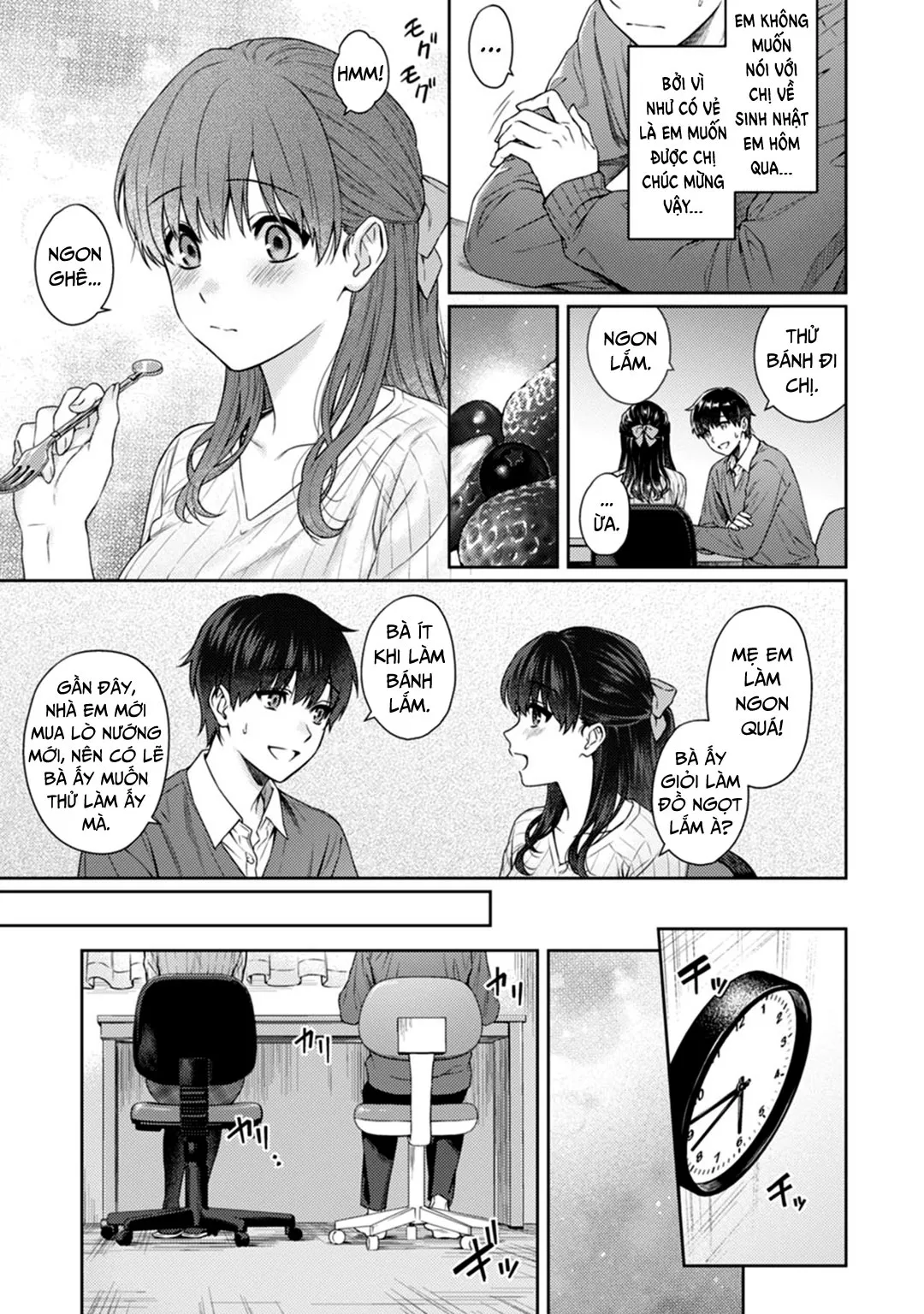 HentaiVN.net - Ảnh 7 - Sensei to Boku [Sensei and Me] - Chap 11A