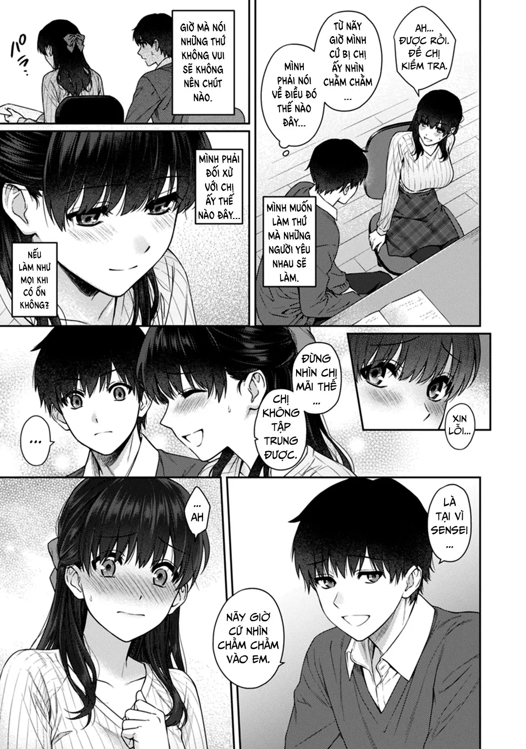HentaiVN.net - Ảnh 9 - Sensei to Boku [Sensei and Me] - Chap 11A