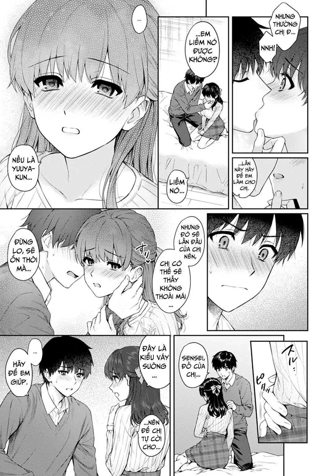 HentaiVN.net - Ảnh 4 - Sensei to Boku [Sensei and Me] - Chap 11B