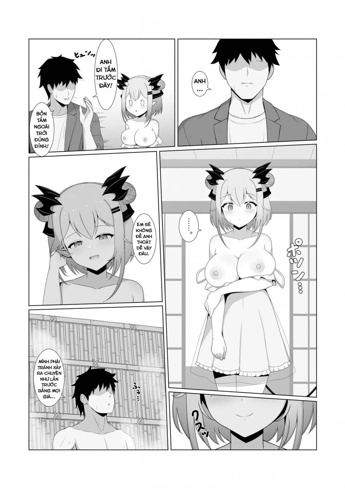 HentaiVN.net - Ảnh 9 - Em gái của bạn gái 2 (Suou Patra) [Akuma de Kanojo no Imouto desu 2, My girlfriend's little sister 2] - Oneshot