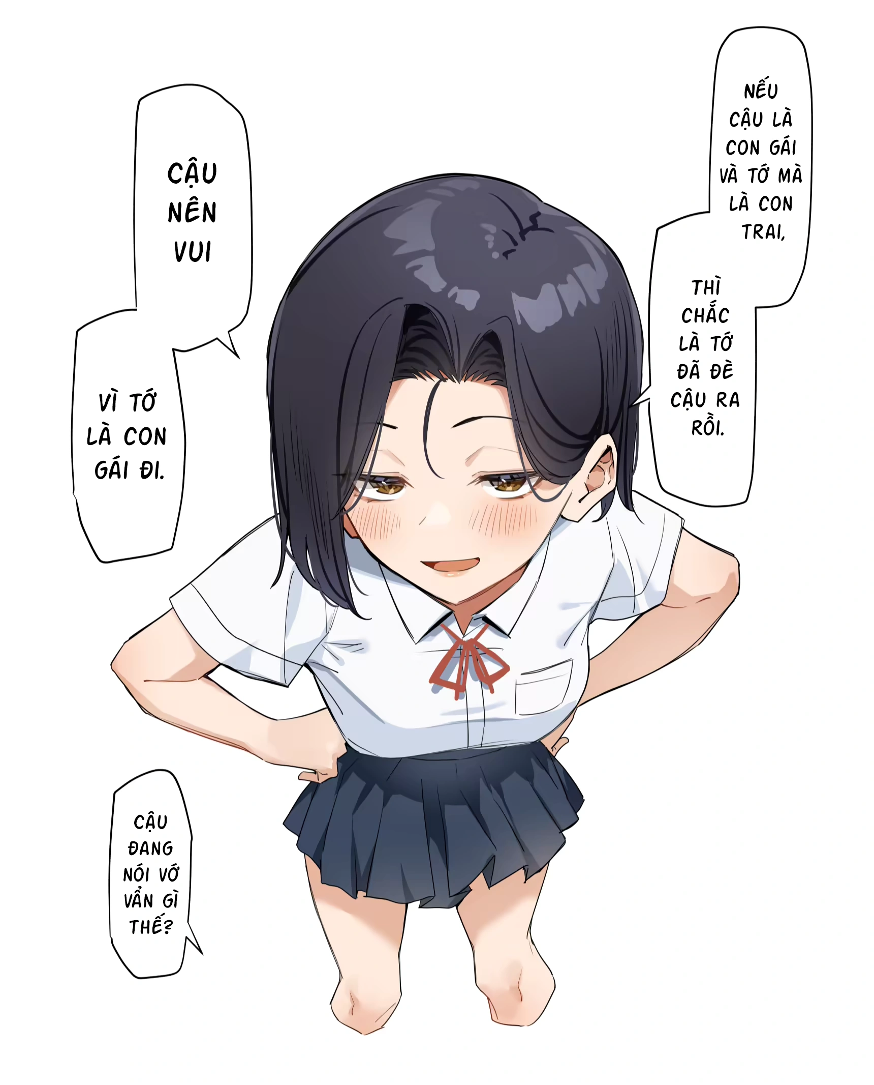 HentaiVN.net - Ảnh 5 - Câu chuyện về việc tôi phải sục cho lớp trưởng xem. - Chương 8