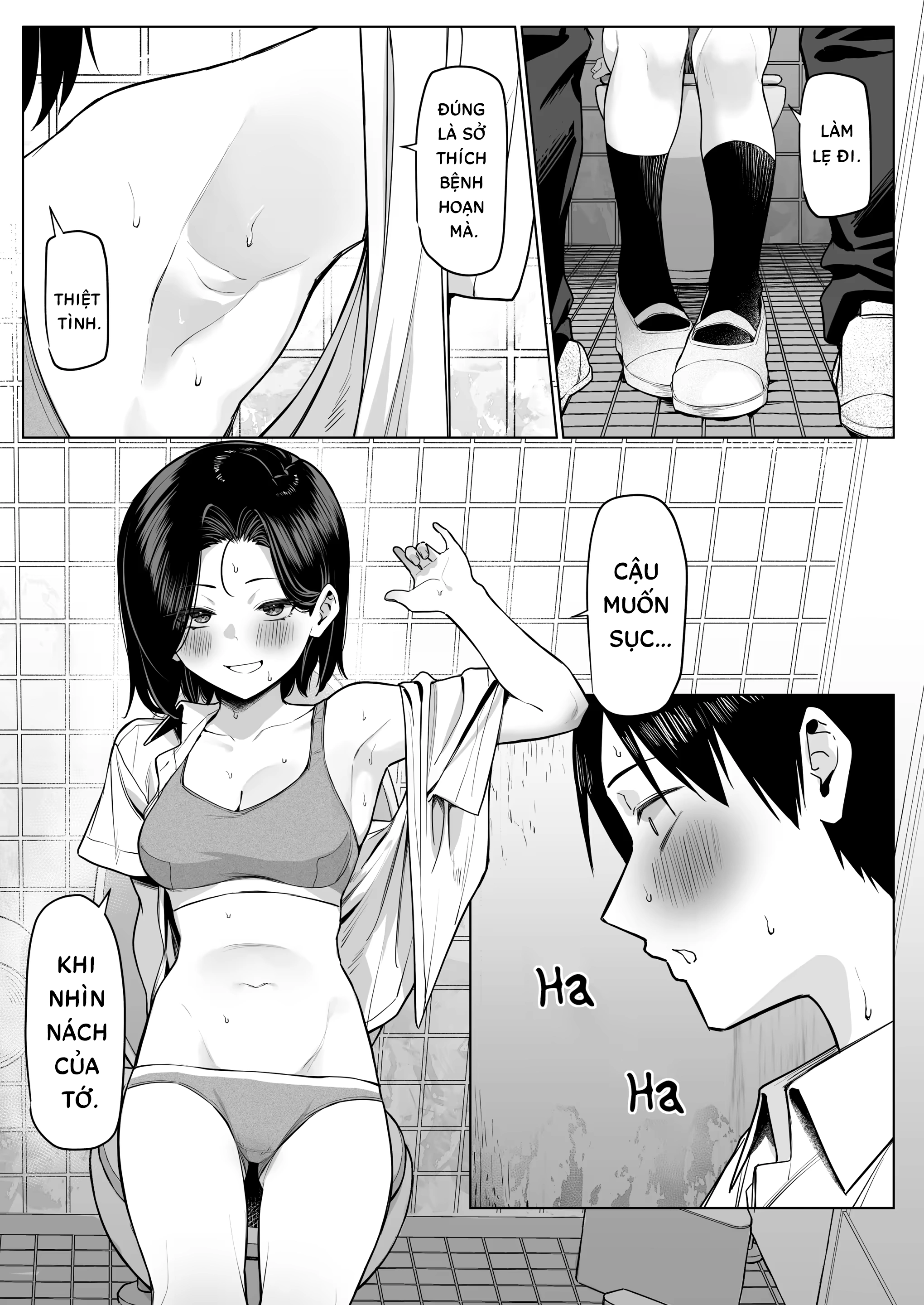 HentaiVN.net - Ảnh 4 - Câu chuyện về việc tôi phải sục cho lớp trưởng xem. - Chương 9
