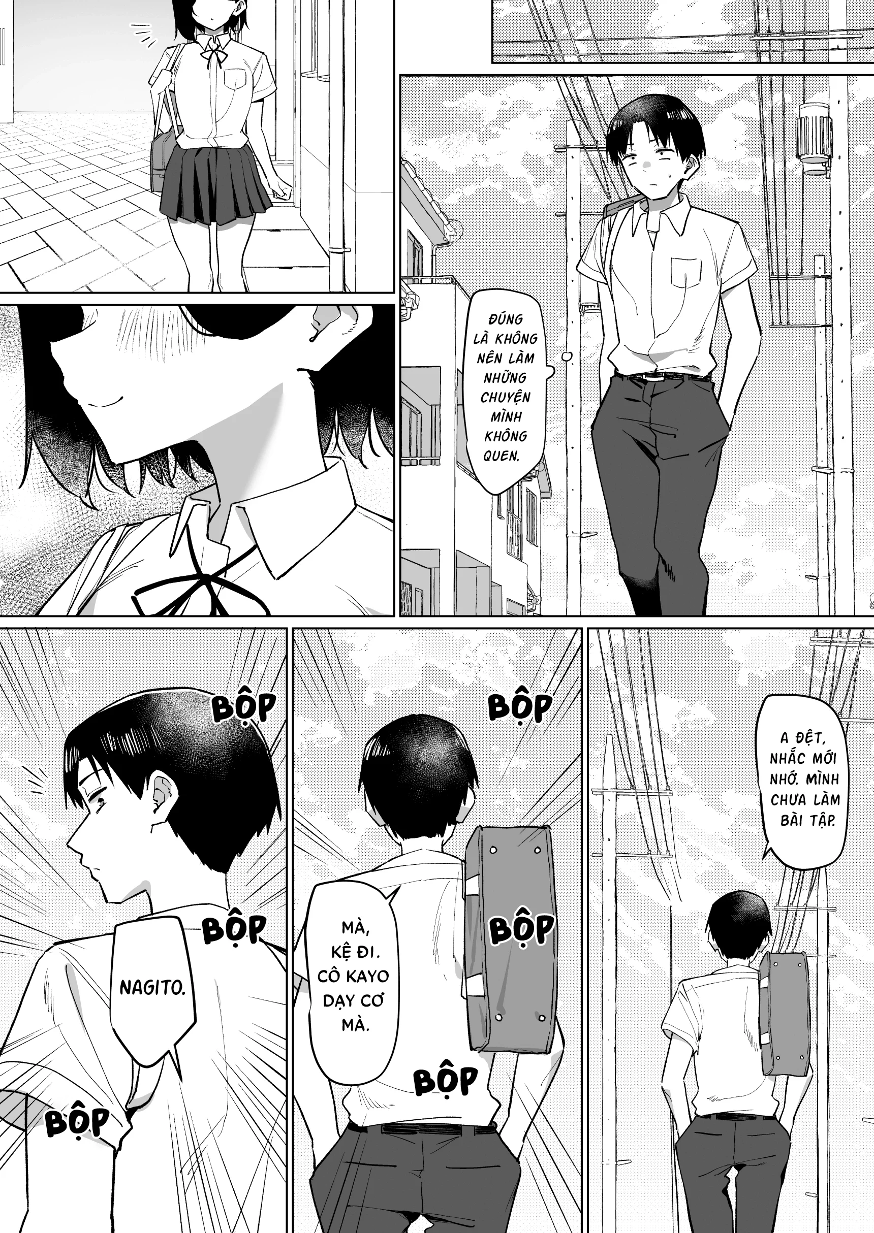 HentaiVN.net - Ảnh 4 - Câu chuyện về việc tôi phải sục cho lớp trưởng xem. - Chap 21