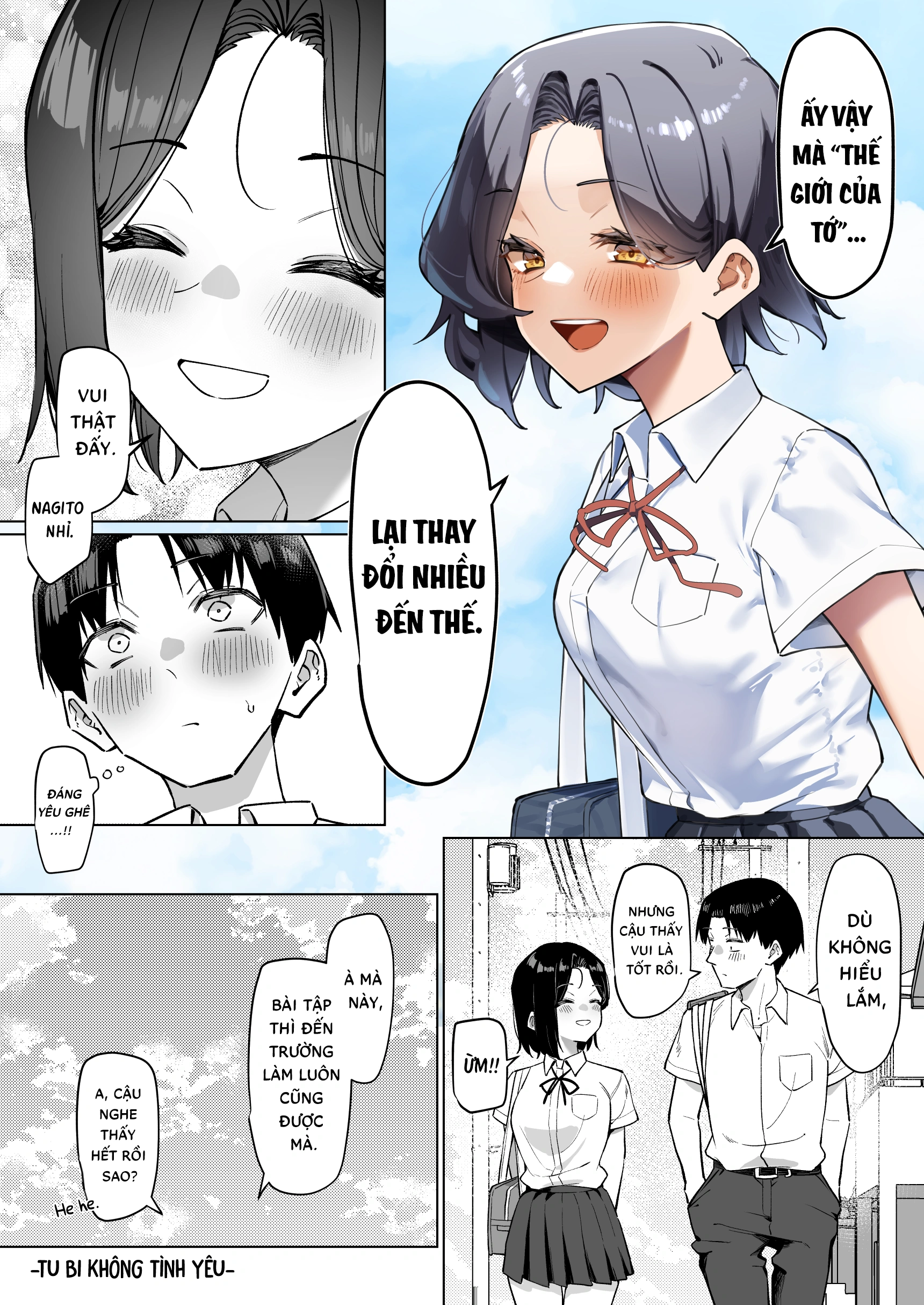 HentaiVN.net - Ảnh 8 - Câu chuyện về việc tôi phải sục cho lớp trưởng xem. - Chap 21