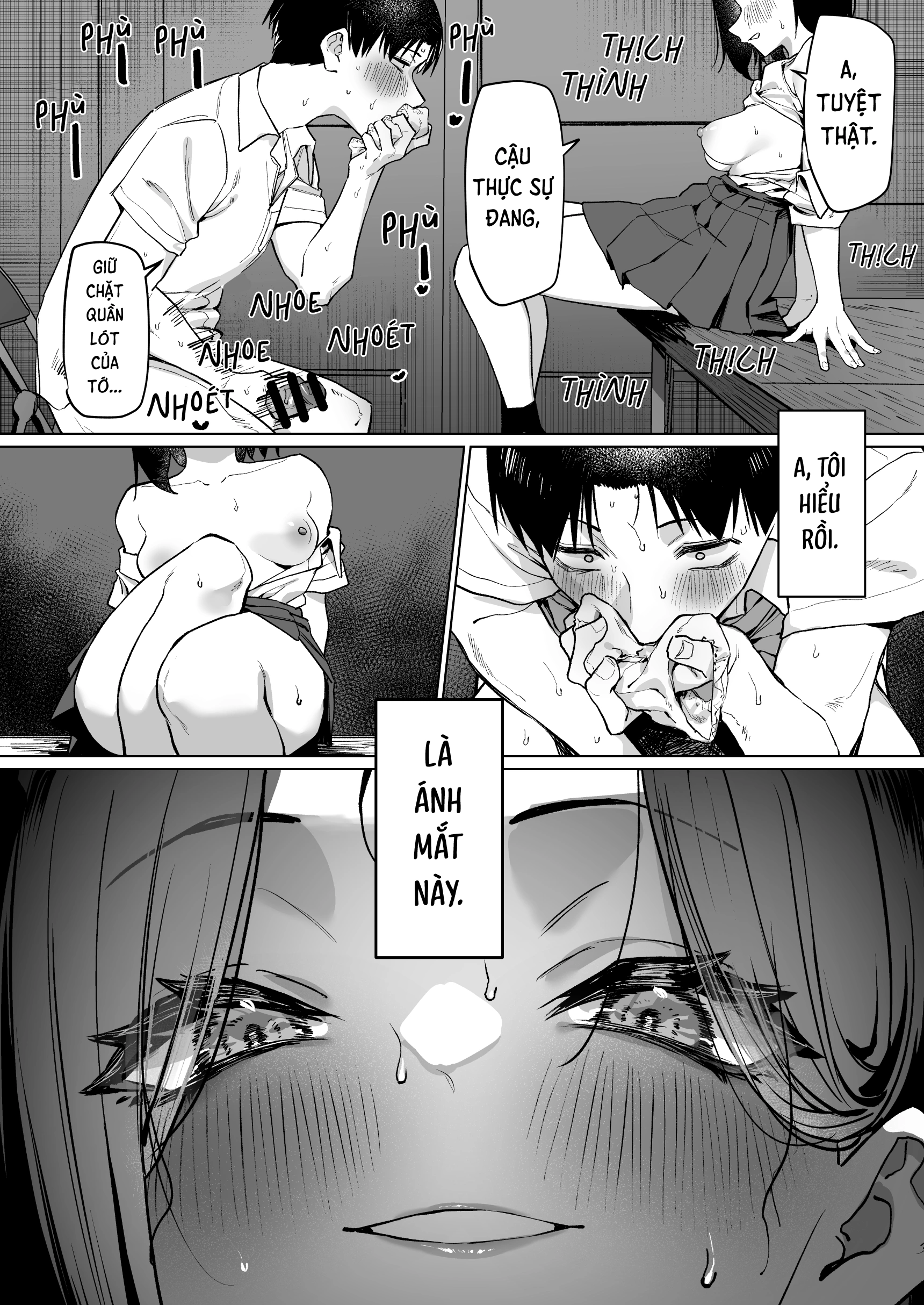 HentaiVN.net - Ảnh 17 - Câu chuyện về việc tôi phải sục cho lớp trưởng xem. - Chap 23