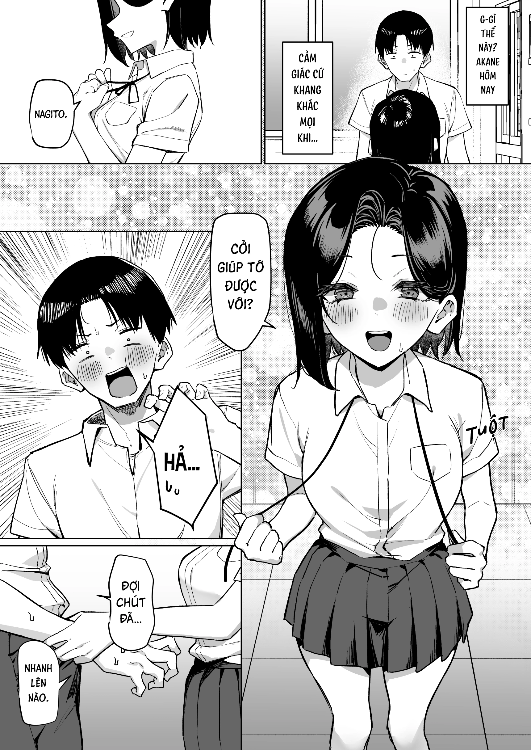 HentaiVN.net - Ảnh 5 - Câu chuyện về việc tôi phải sục cho lớp trưởng xem. - Chap 23