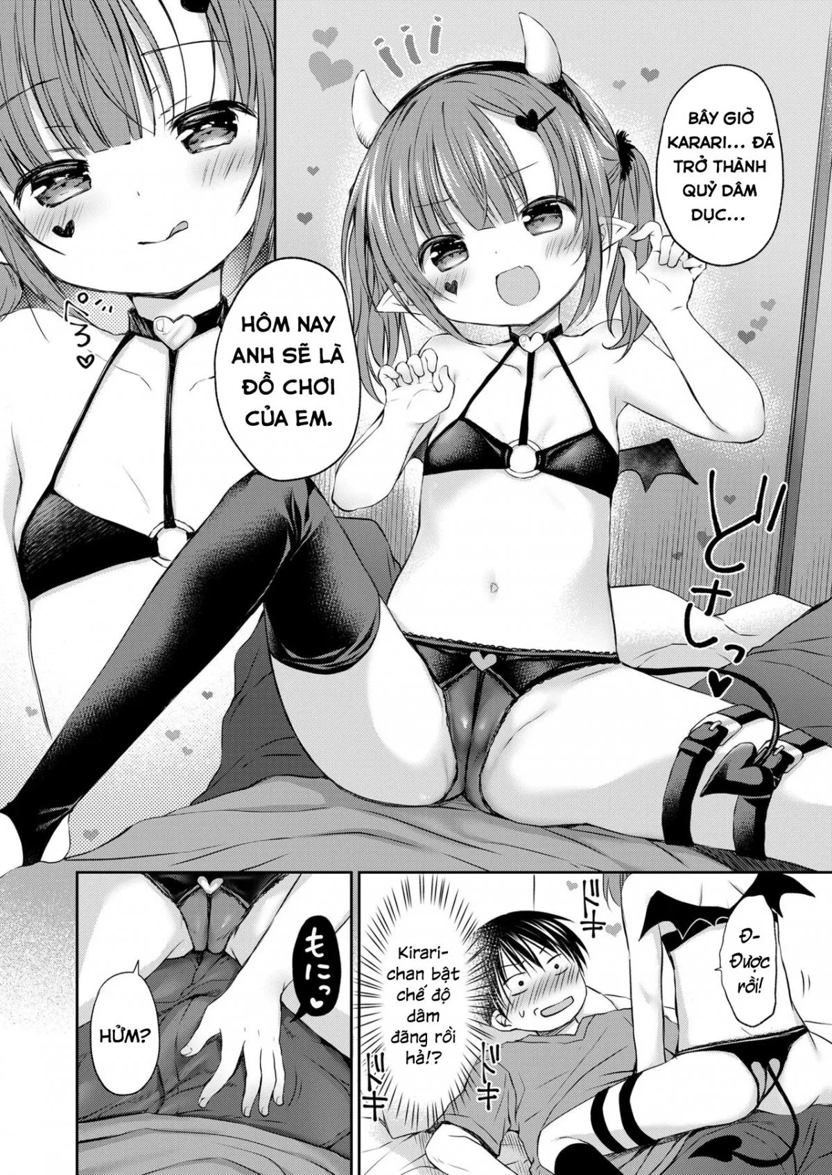 HentaiVN.net - Ảnh 4 - Bé loli dâm đảng cosplay [Cosplaying Sex With a Cute-Erotic-Loli ; KawaErorikko no Narikiri Ecchi] - Oneshot
