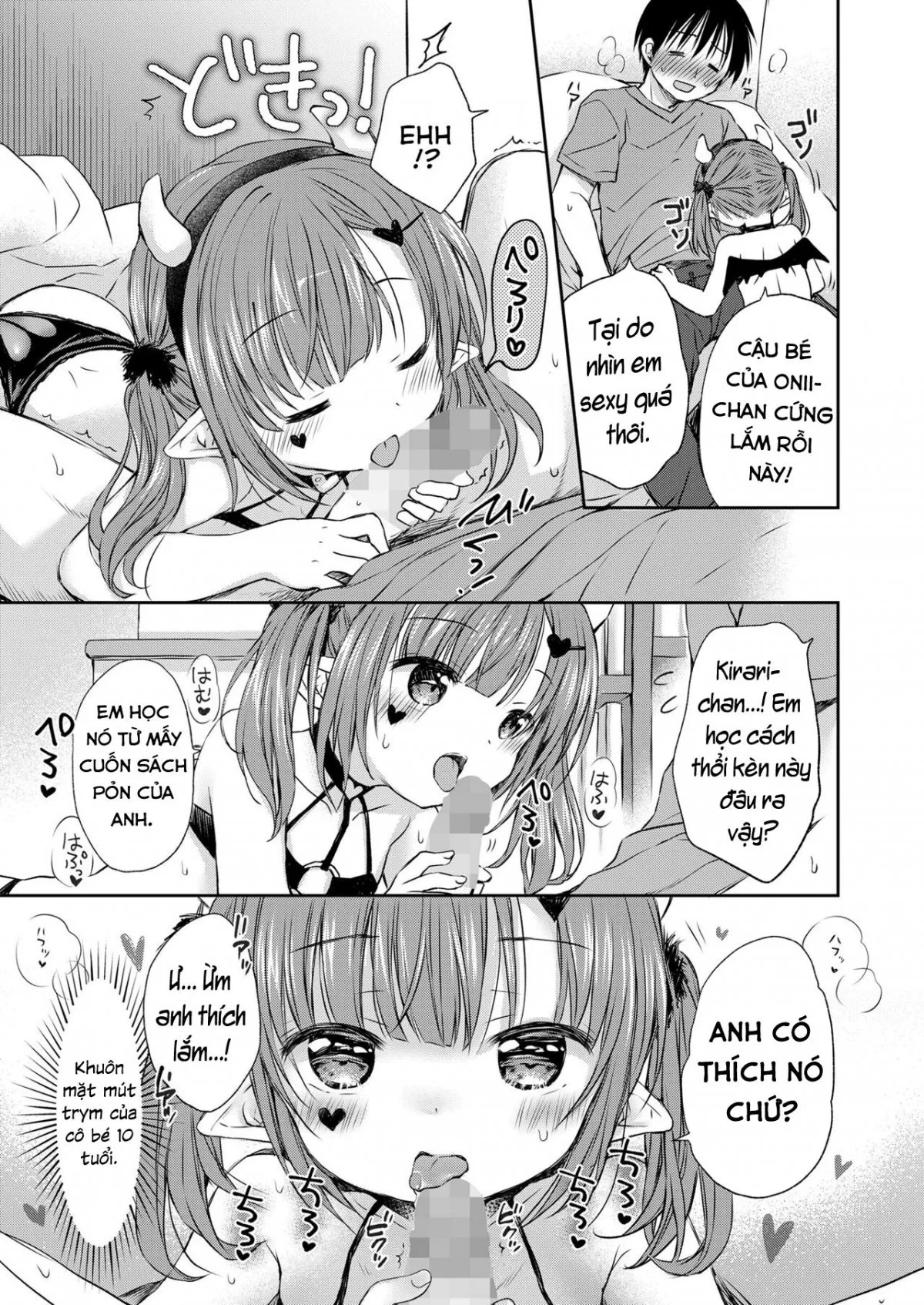 HentaiVN.net - Ảnh 5 - Bé loli dâm đảng cosplay [Cosplaying Sex With a Cute-Erotic-Loli ; KawaErorikko no Narikiri Ecchi] - Oneshot