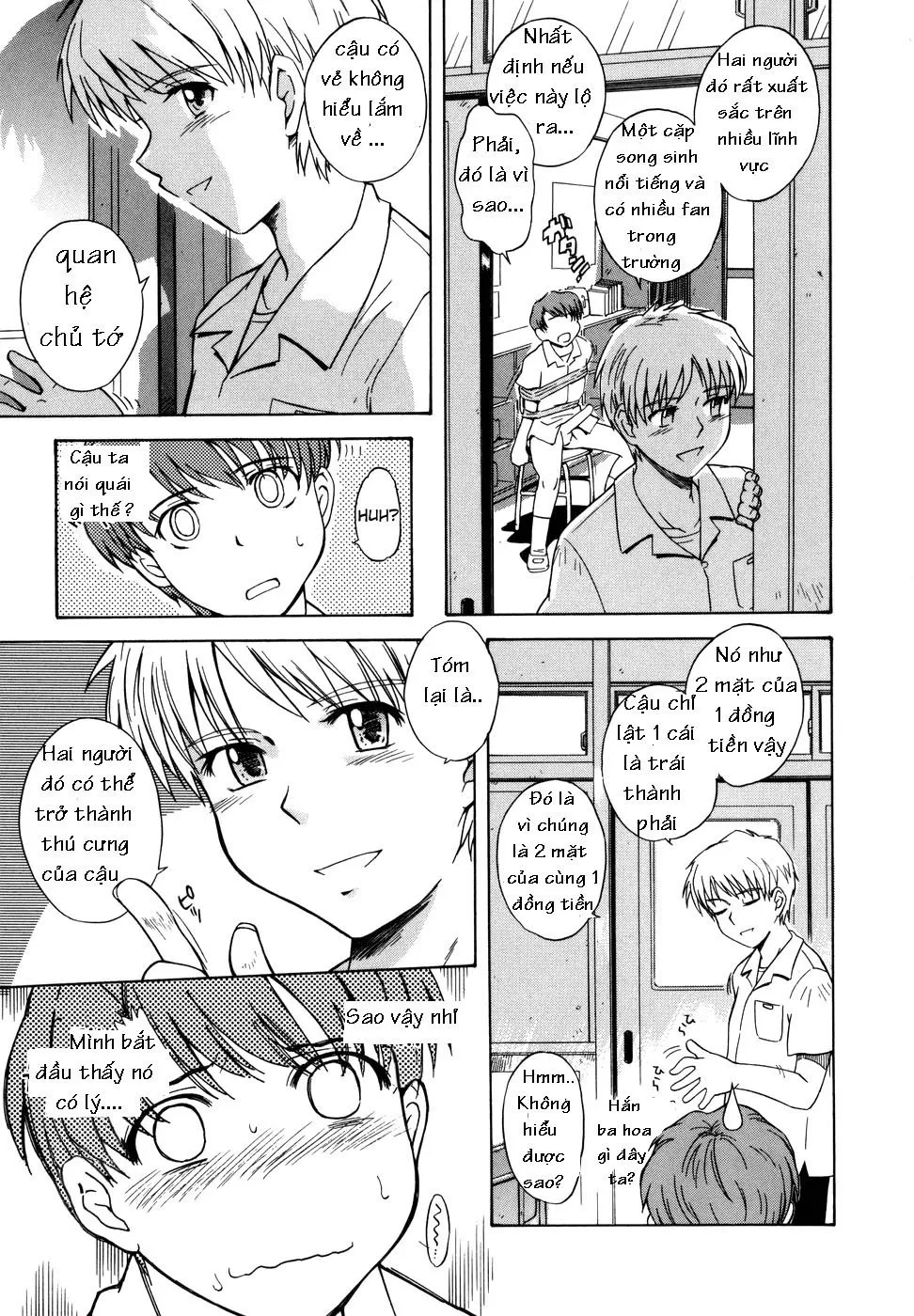 HentaiVN.net - Ảnh 17 - ♭38℃ Loveberry Twins - Chap 1