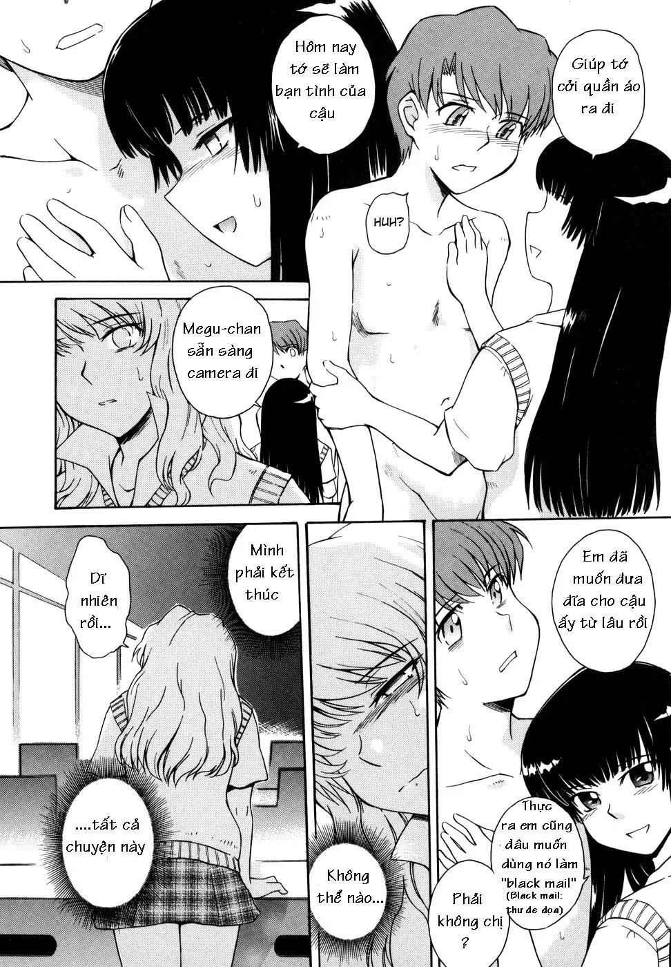 HentaiVN.net - Ảnh 10 - ♭38℃ Loveberry Twins - Chap 3