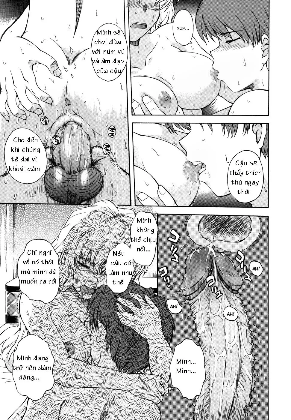 HentaiVN.net - Ảnh 12 - ♭38℃ Loveberry Twins - Chap 4