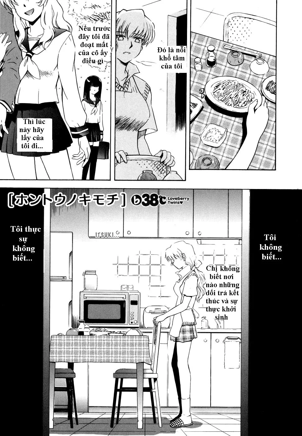 HentaiVN.net - Ảnh 5 - ♭38℃ Loveberry Twins - Chap 5