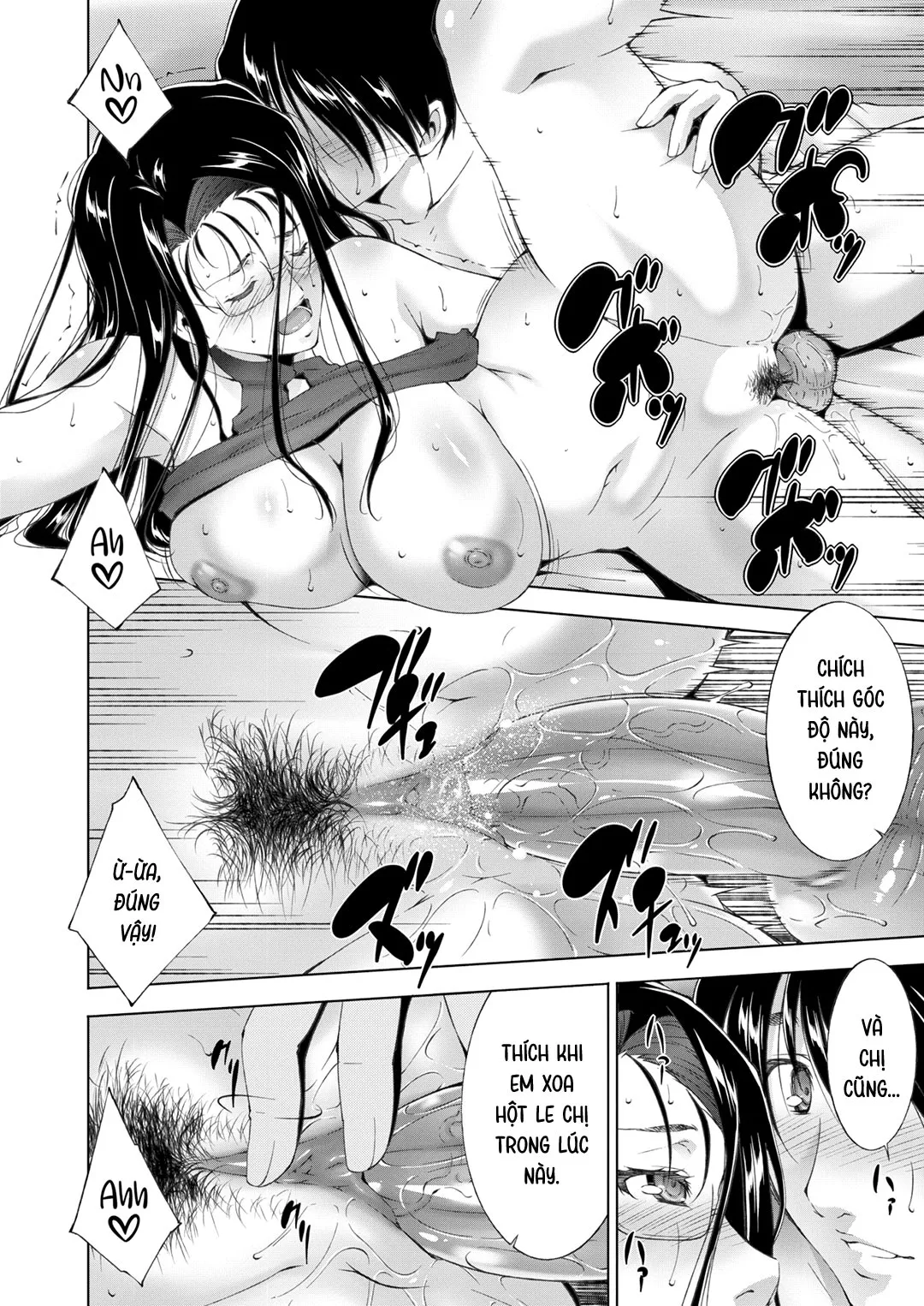 HentaiVN.net - Ảnh 13 - Bài học bí mật của chị gái - Oneshot