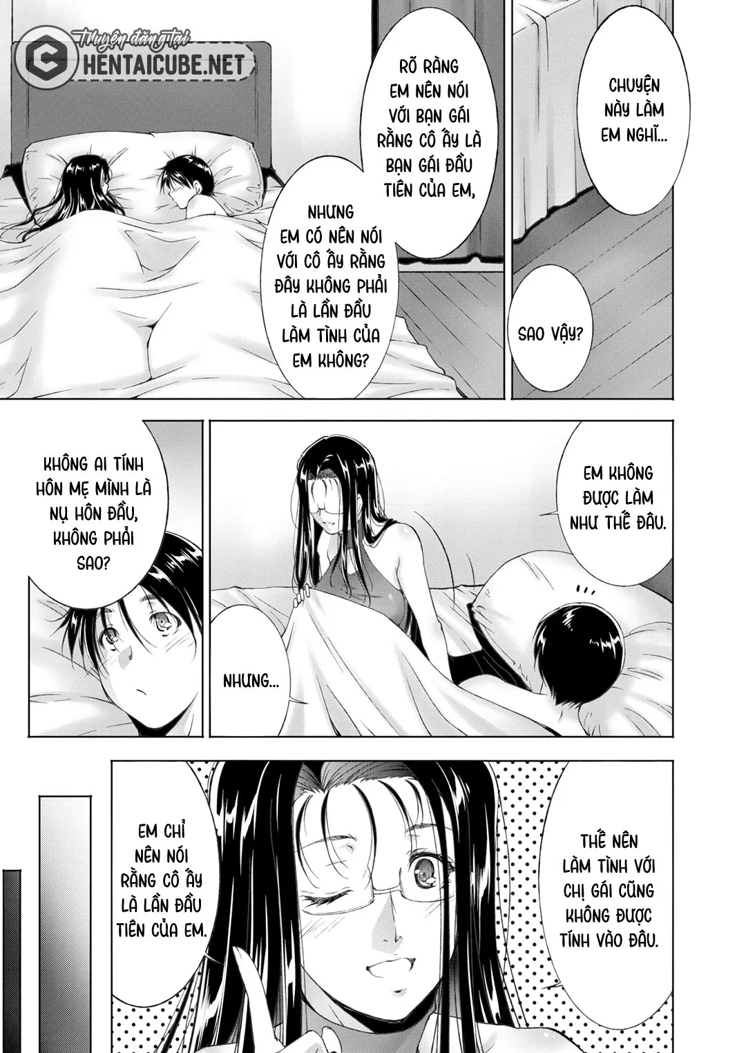 HentaiVN.net - Ảnh 20 - Bài học bí mật của chị gái - Oneshot