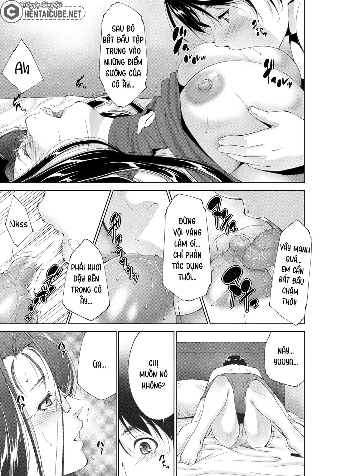 HentaiVN.net - Ảnh 6 - Bài học bí mật của chị gái - Oneshot
